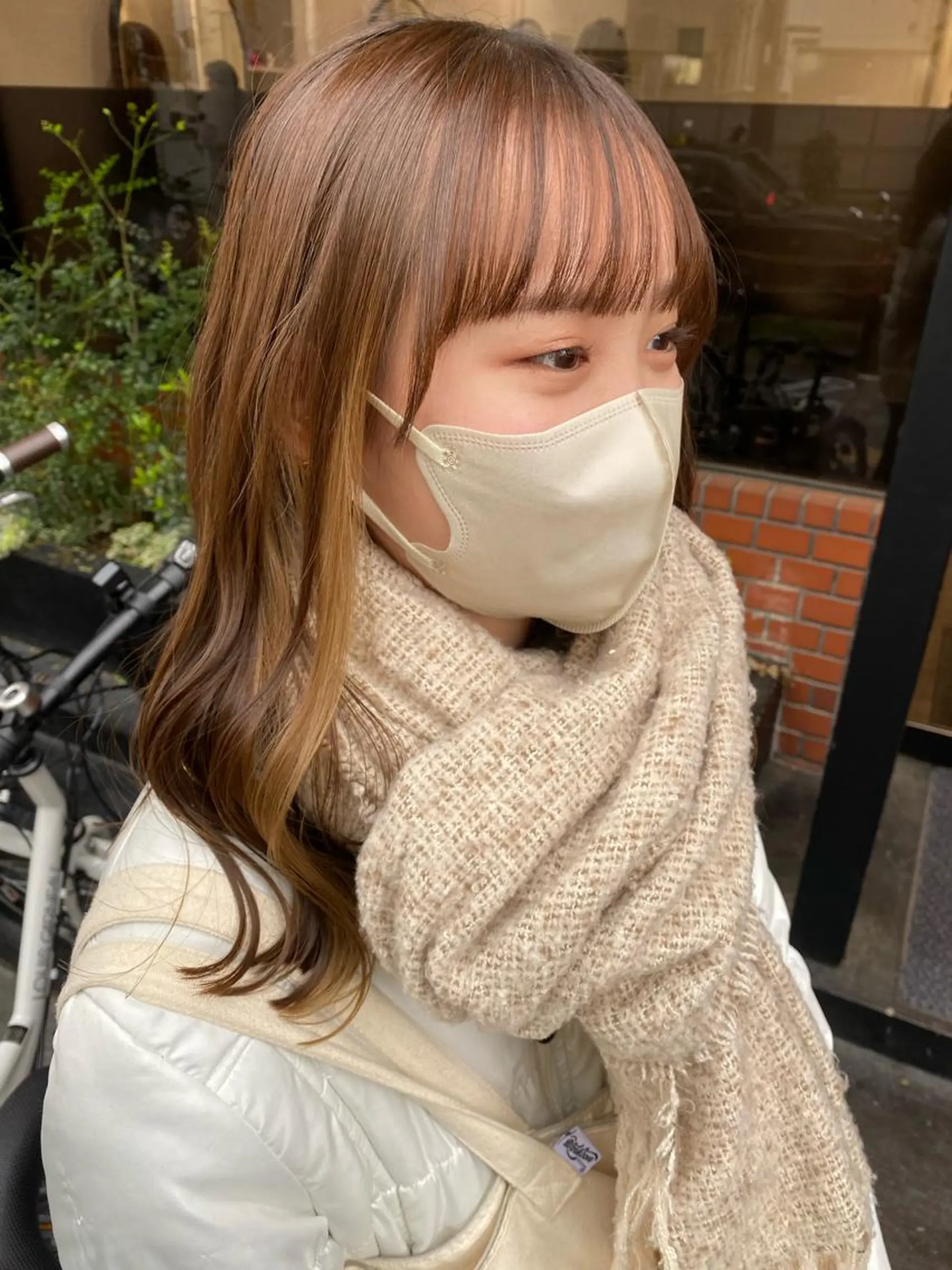 セミロング ヘアカラー cocotte🌿 amaneのヘアスタイル