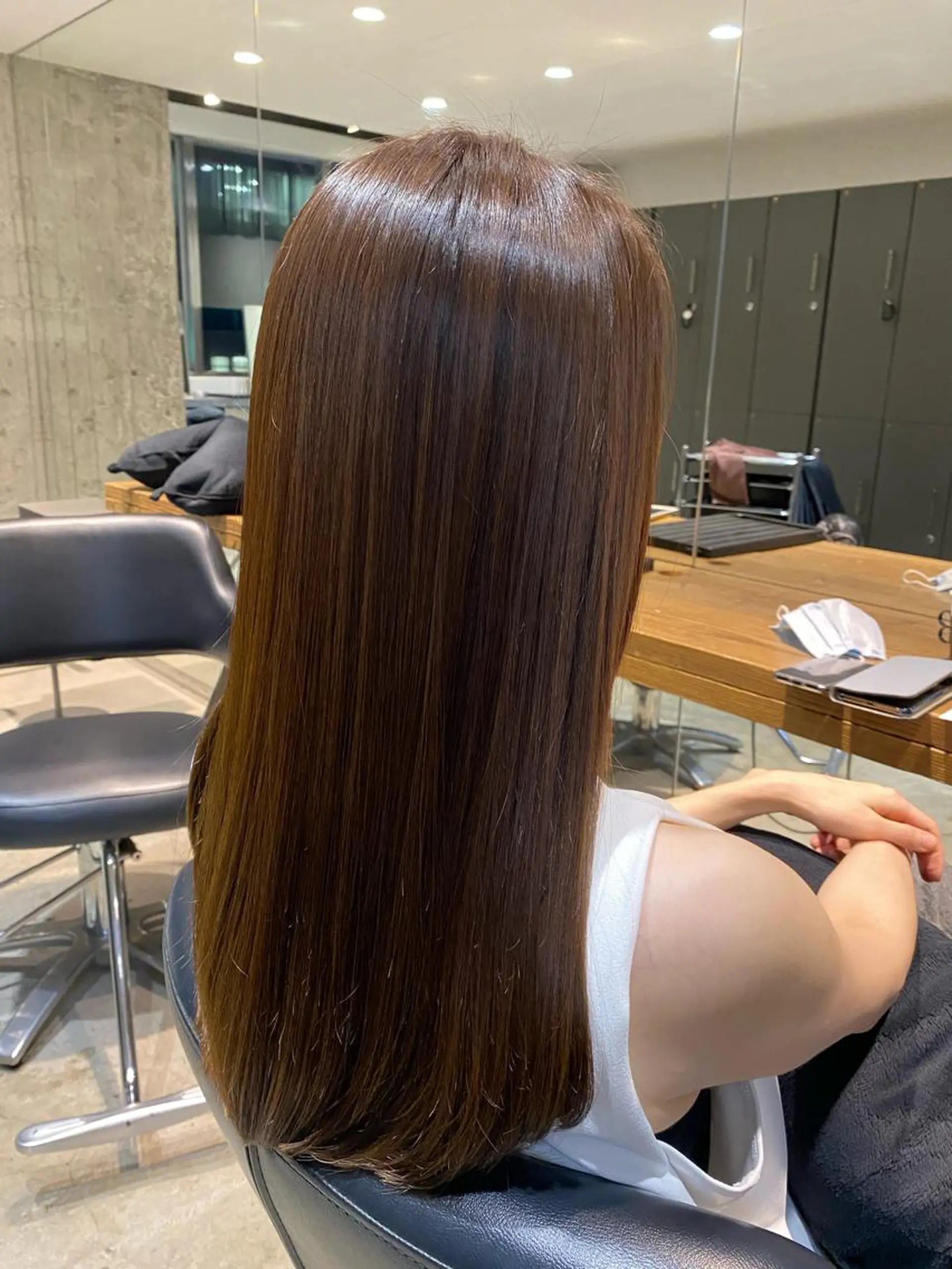 ロング カラー カット ヘアカラー トリートメント 髪質改善ULTOWA ✨松井　美幸のヘアスタイル