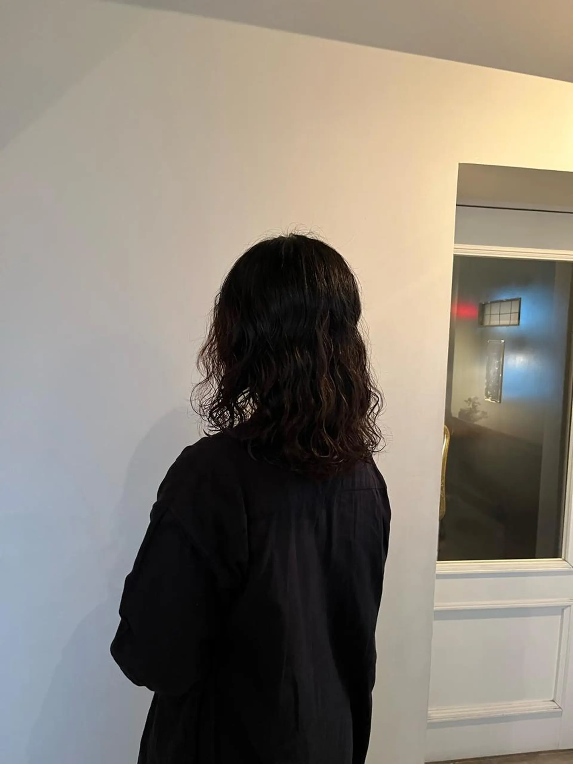 ミディアム パーマ ミディアムパーマ カット パーマ トリートメント 前川 華恋 / room3のヘアスタイル