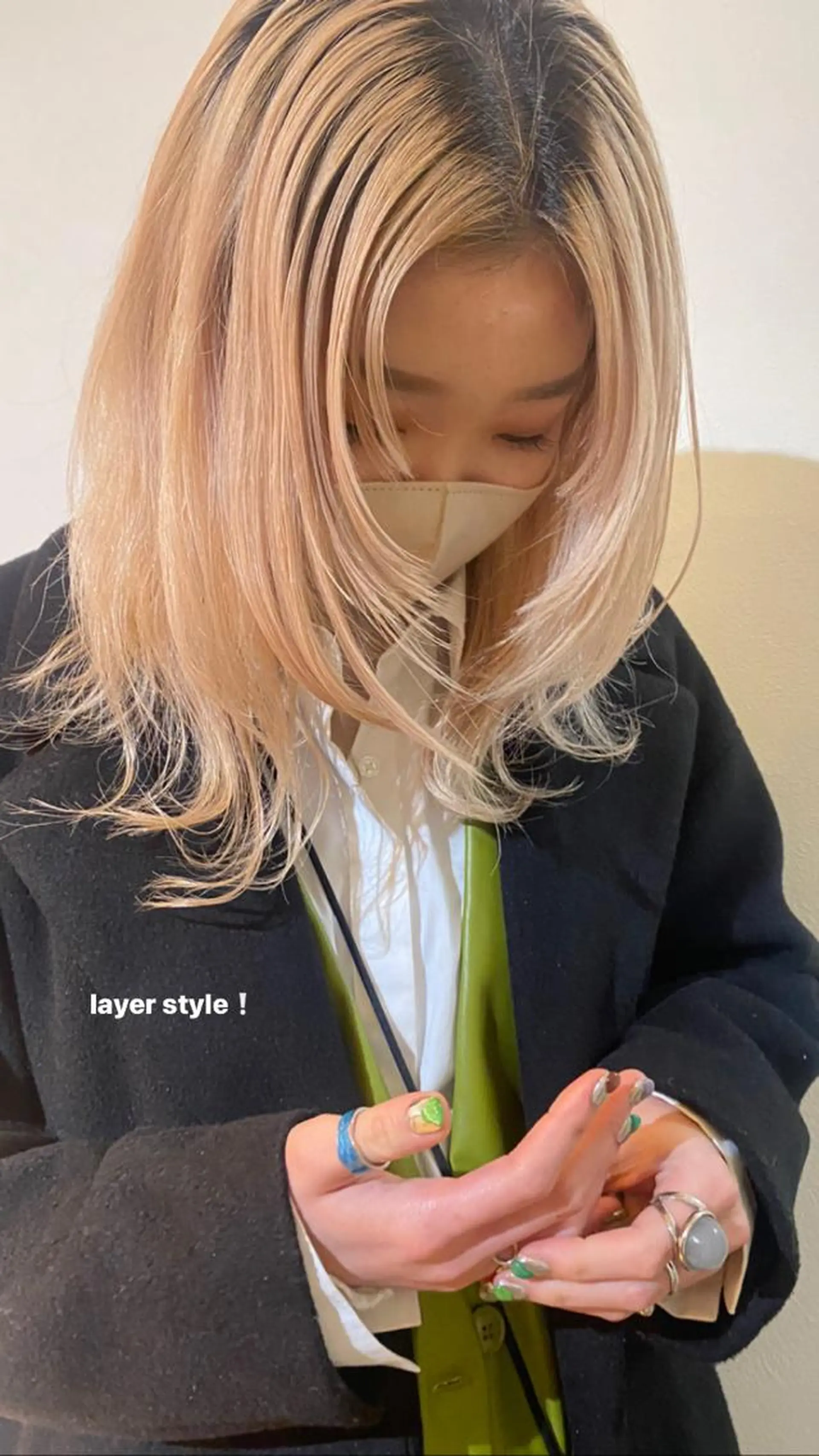 ミディアム niconail 🧣ayu 📍烏山のネイルデザイン