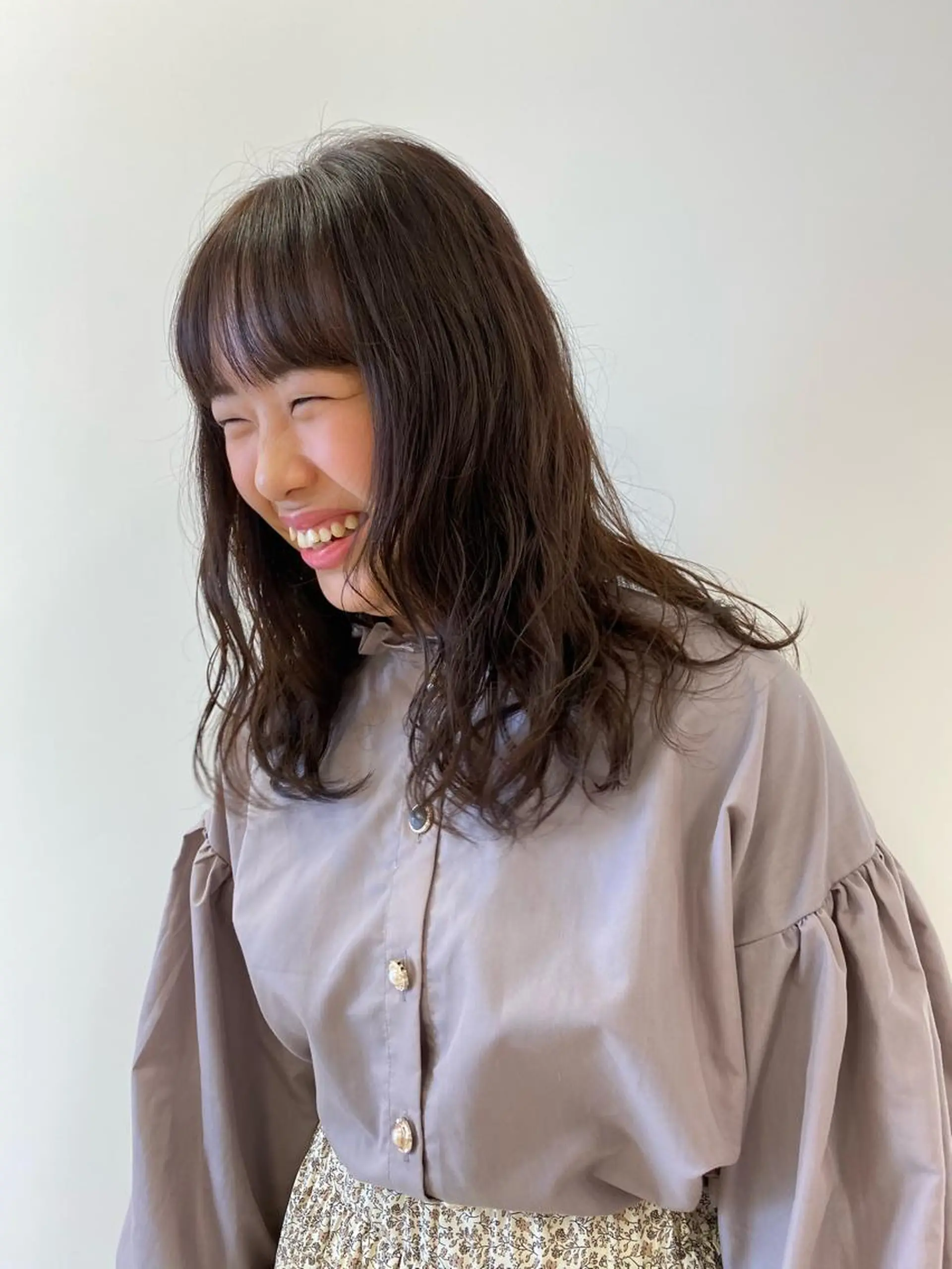 ロング カラー パーマ レイヤー/ウルフ🤎 mayo.のヘアスタイル