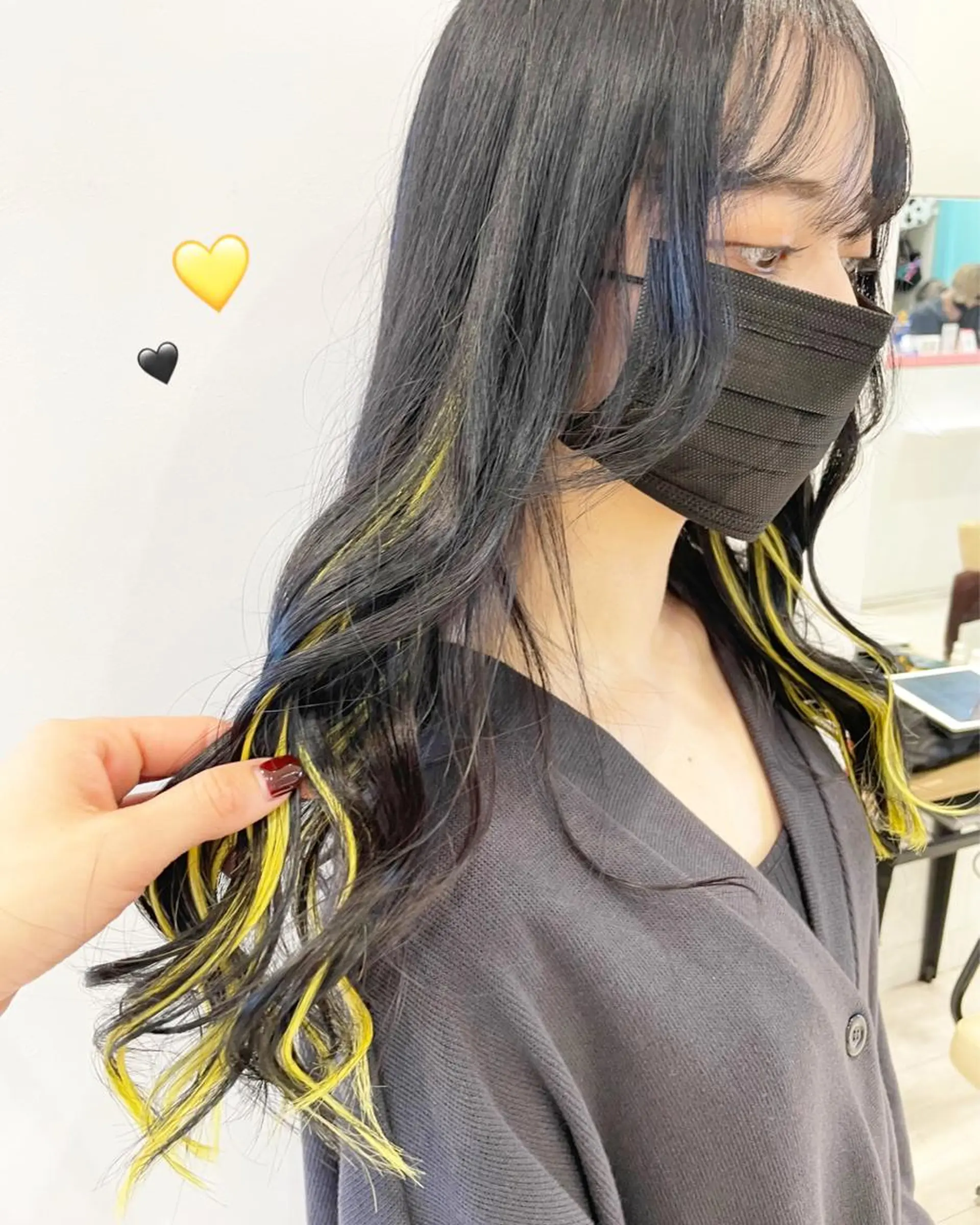 ロング カラー シールエクステ エクステ EMANON新宿東口所属・新宿駅近♡個室 ♡関口三都季🌜のヘアスタイル