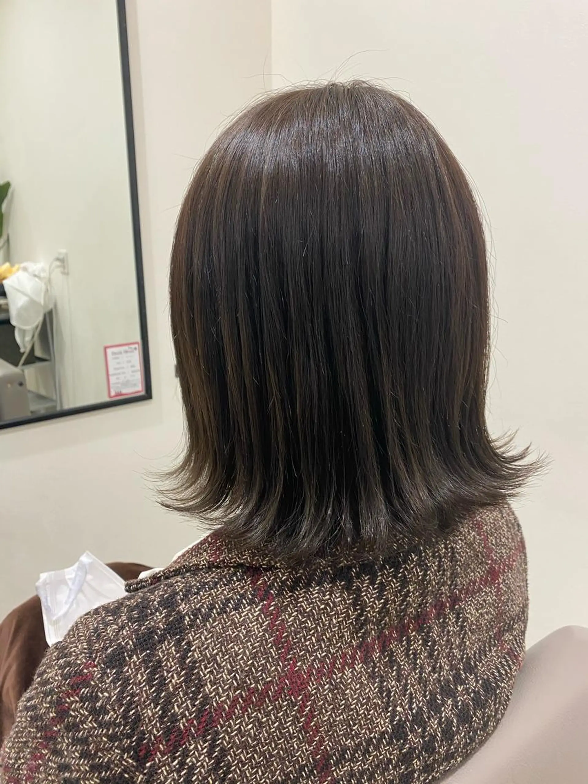 ミディアム カラー Ashanti 磯崎のヘアスタイル
