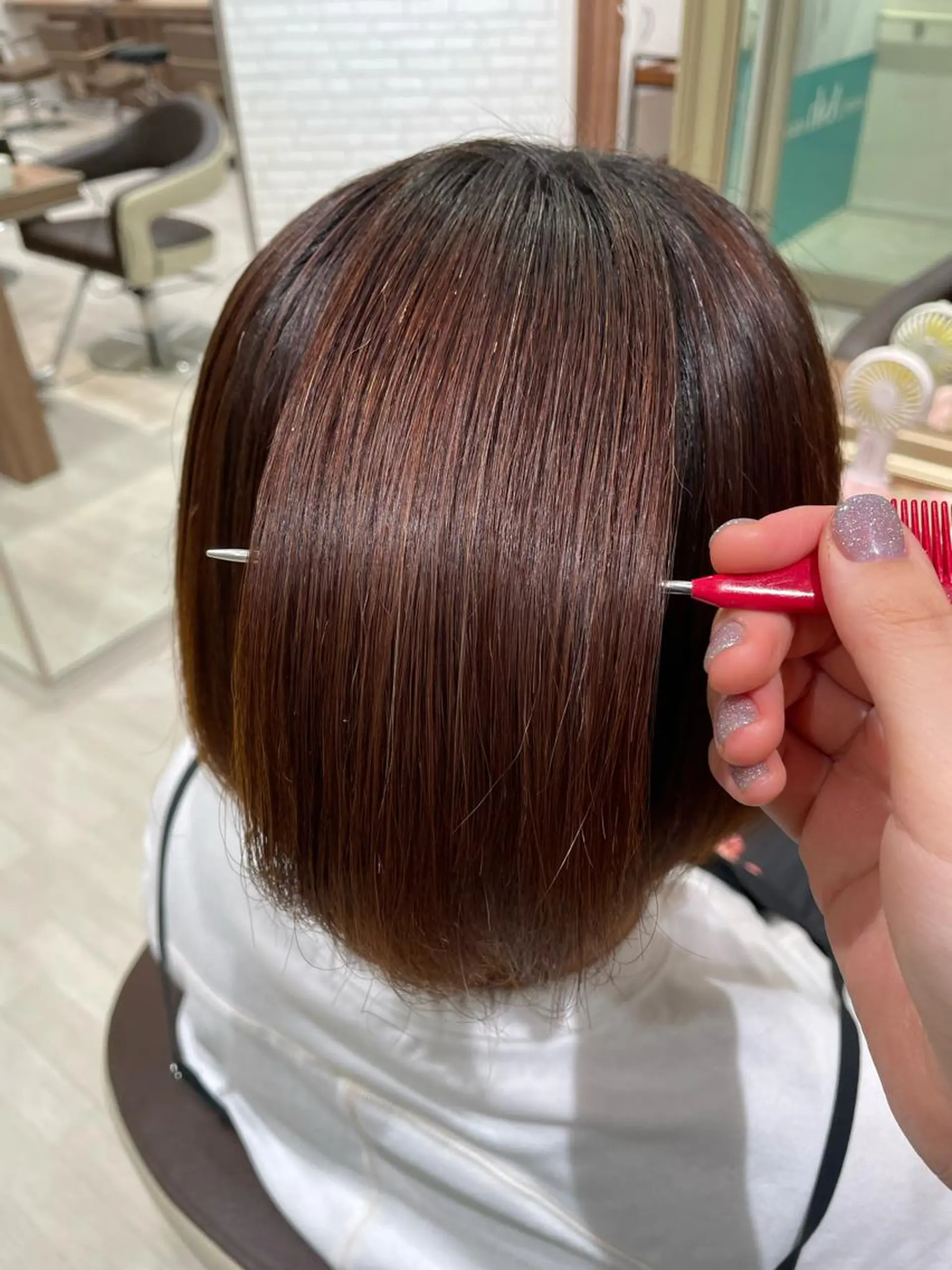 ショート 清瀬駅/痛ませない 縮毛矯正/山崎のヘアスタイル