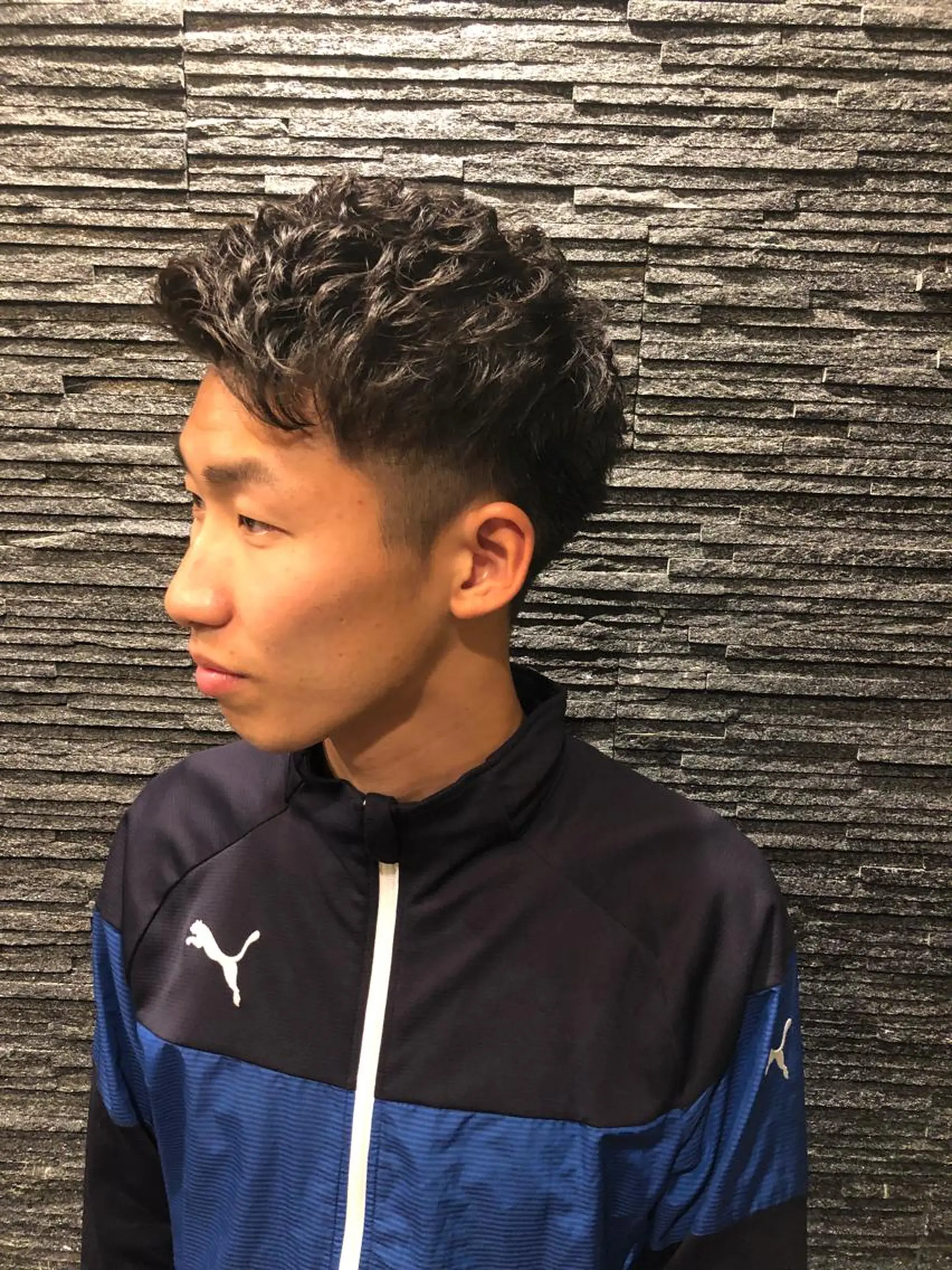パーマ メンズ さくま 佐久間のヘアスタイル