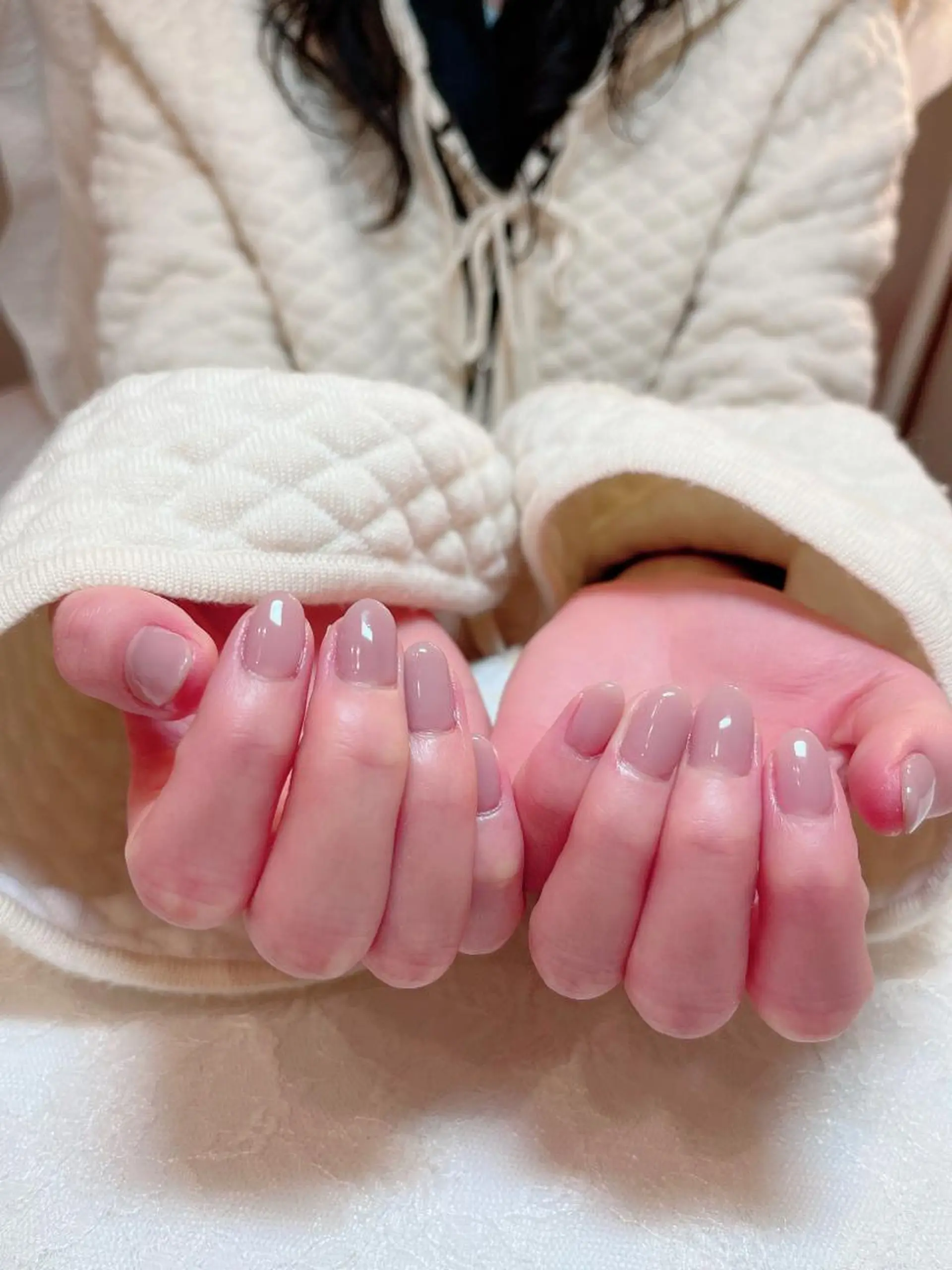 ネイル パープル ハンドネイル aoi nailのネイルデザイン
