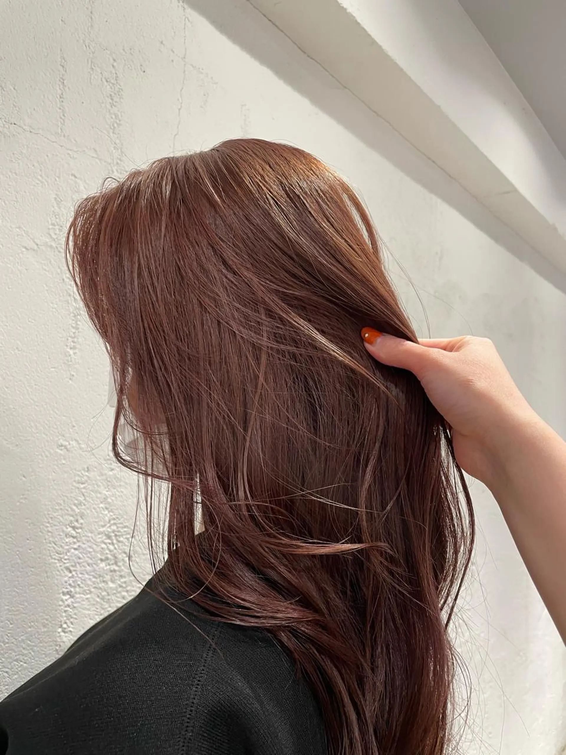 セミロング カラー ヘアアレンジ ブリーチ iena渋谷 /ゆーこのマツエク・マツパデザイン