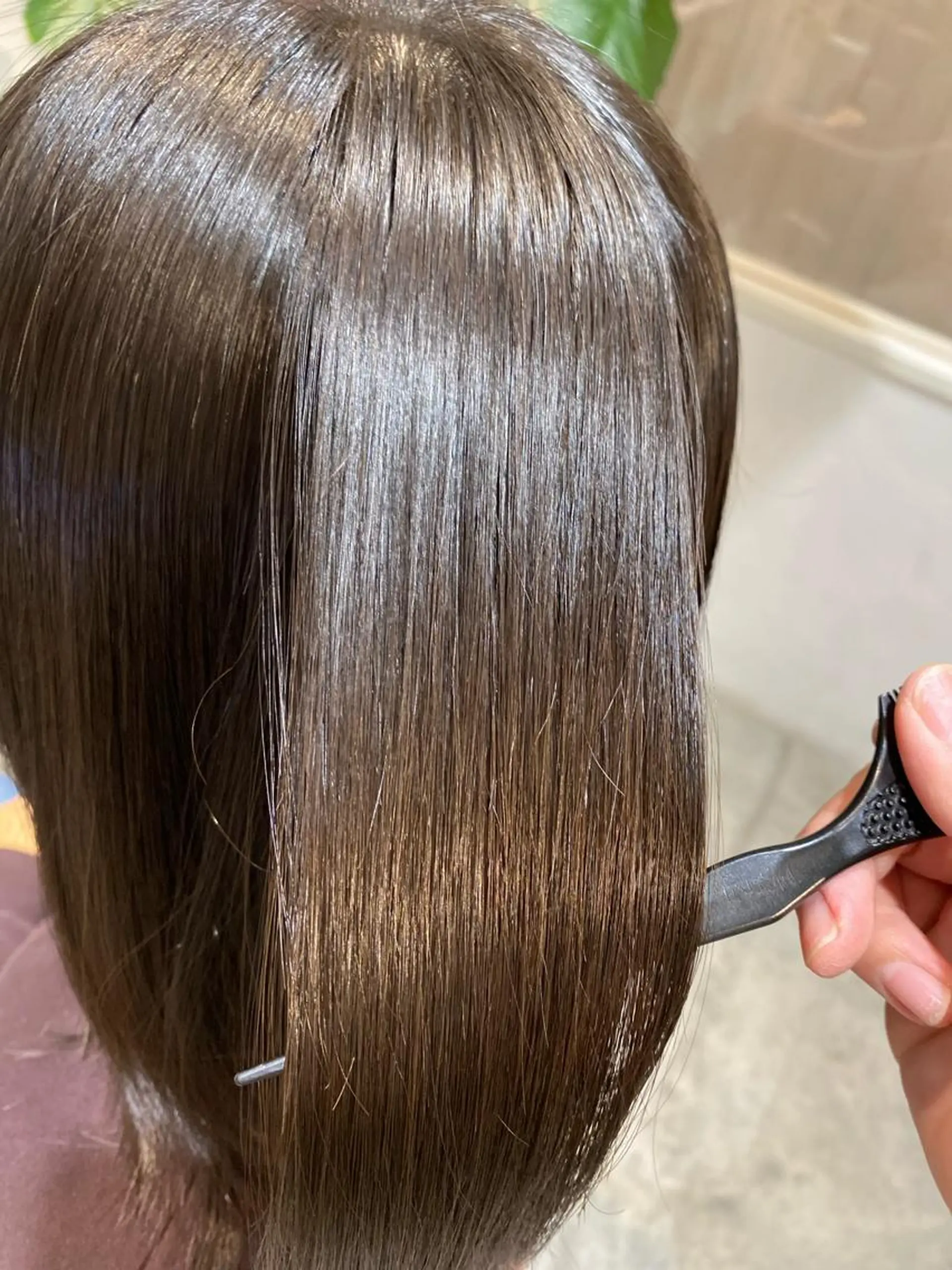 セミロング 長谷川 麻衣子のヘアスタイル