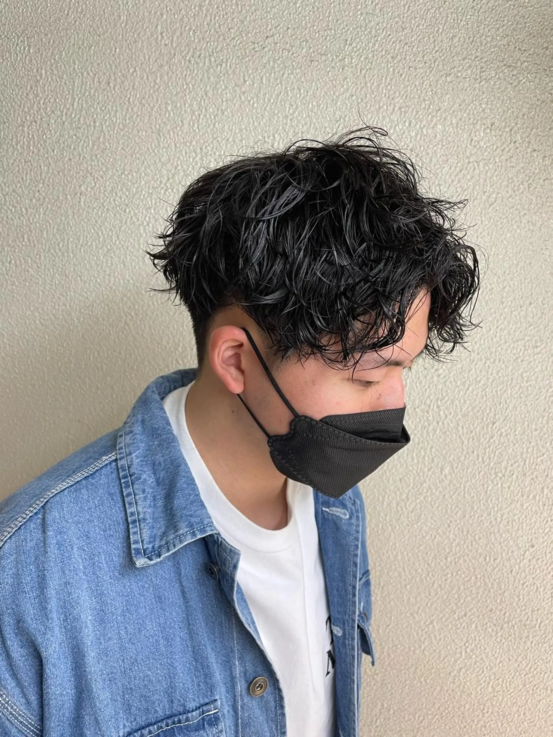 ショート パーマ メンズ 辻堂メンズ特化 YU-YAのヘアスタイル