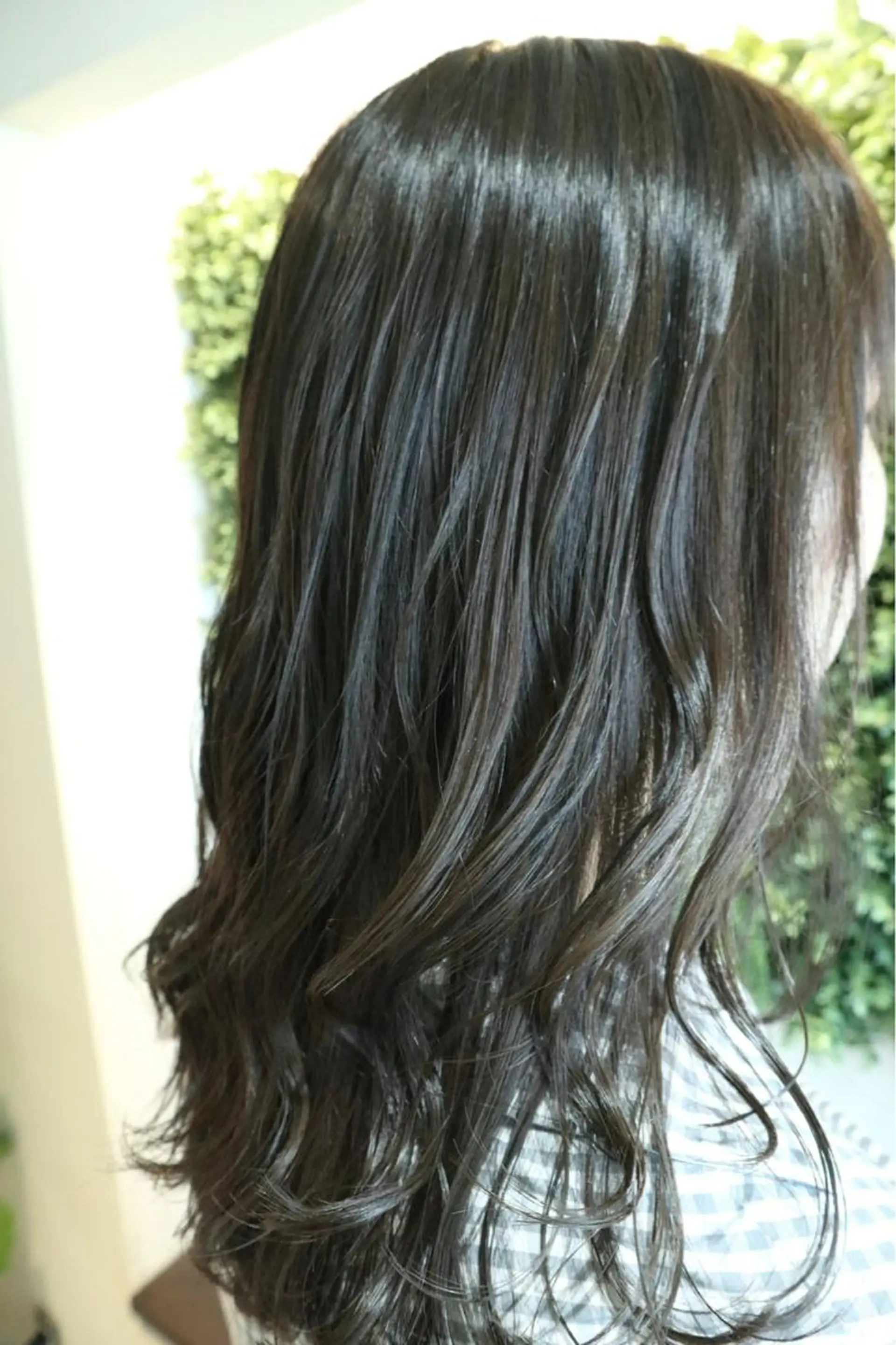 セミロング 水谷 菜央のヘアスタイル