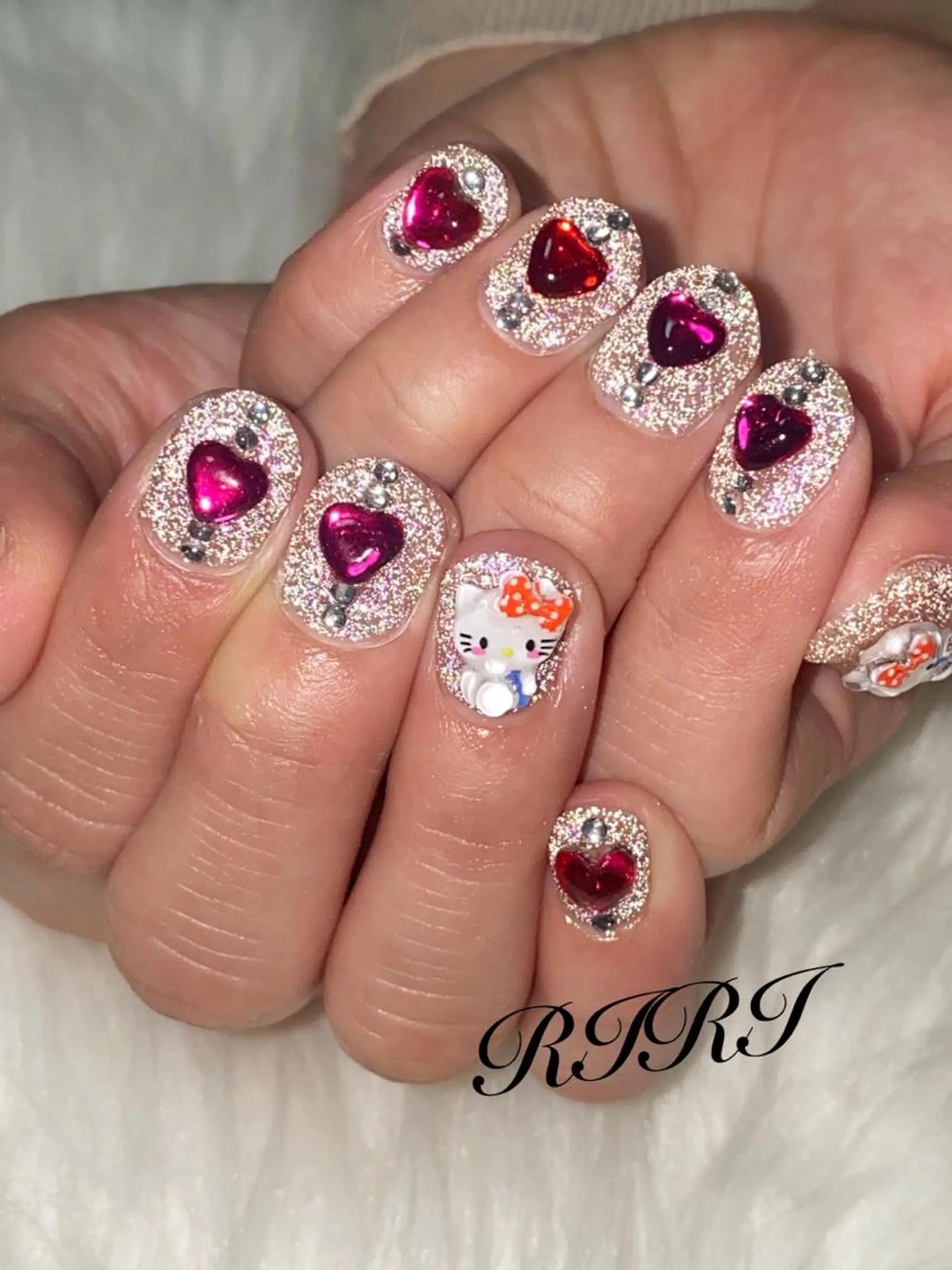 ネイル ハンドネイル riri オーナーのネイルデザイン