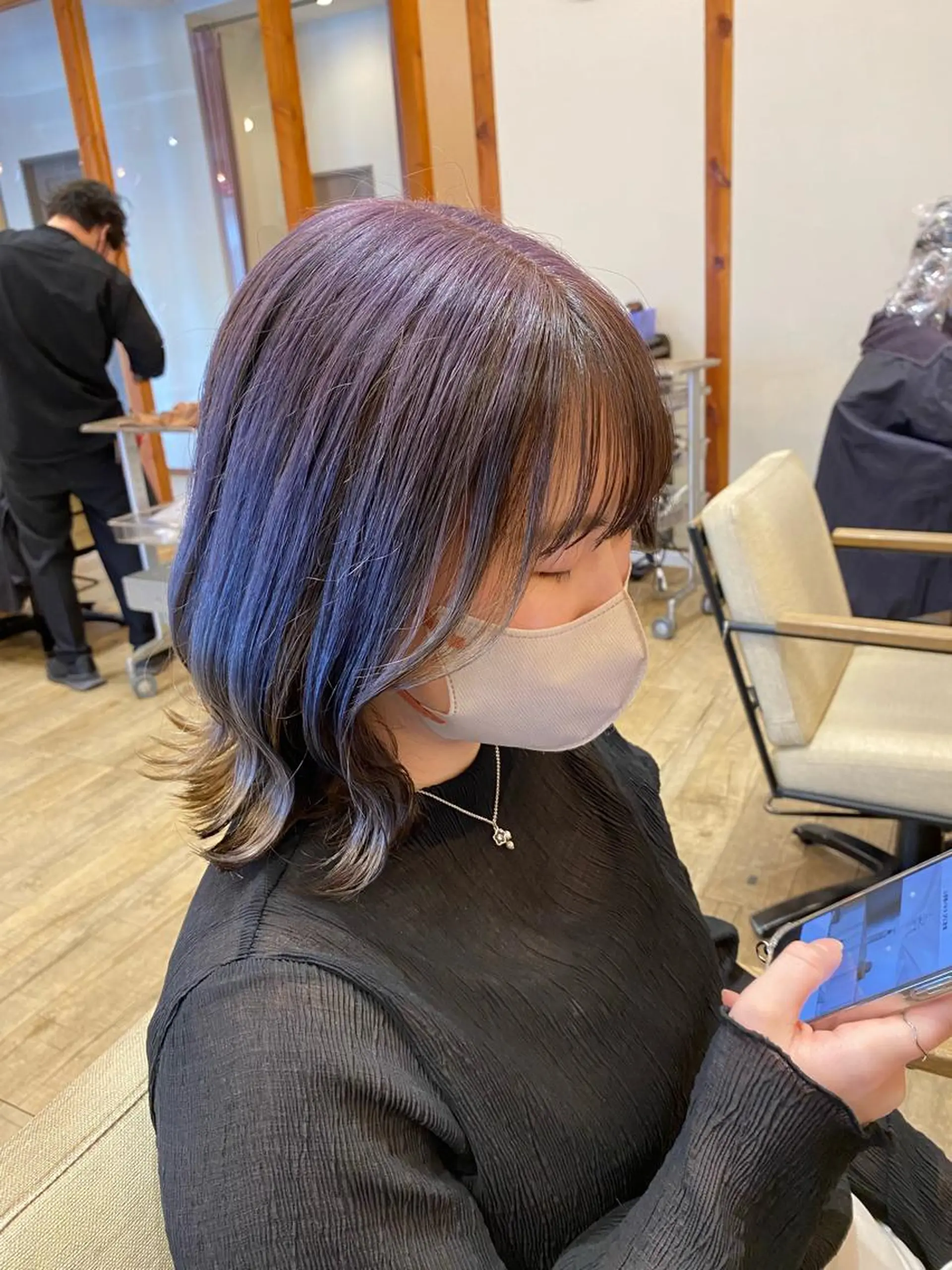 ミディアム カラー 【髪質改善美容師】 KAITOのヘアスタイル