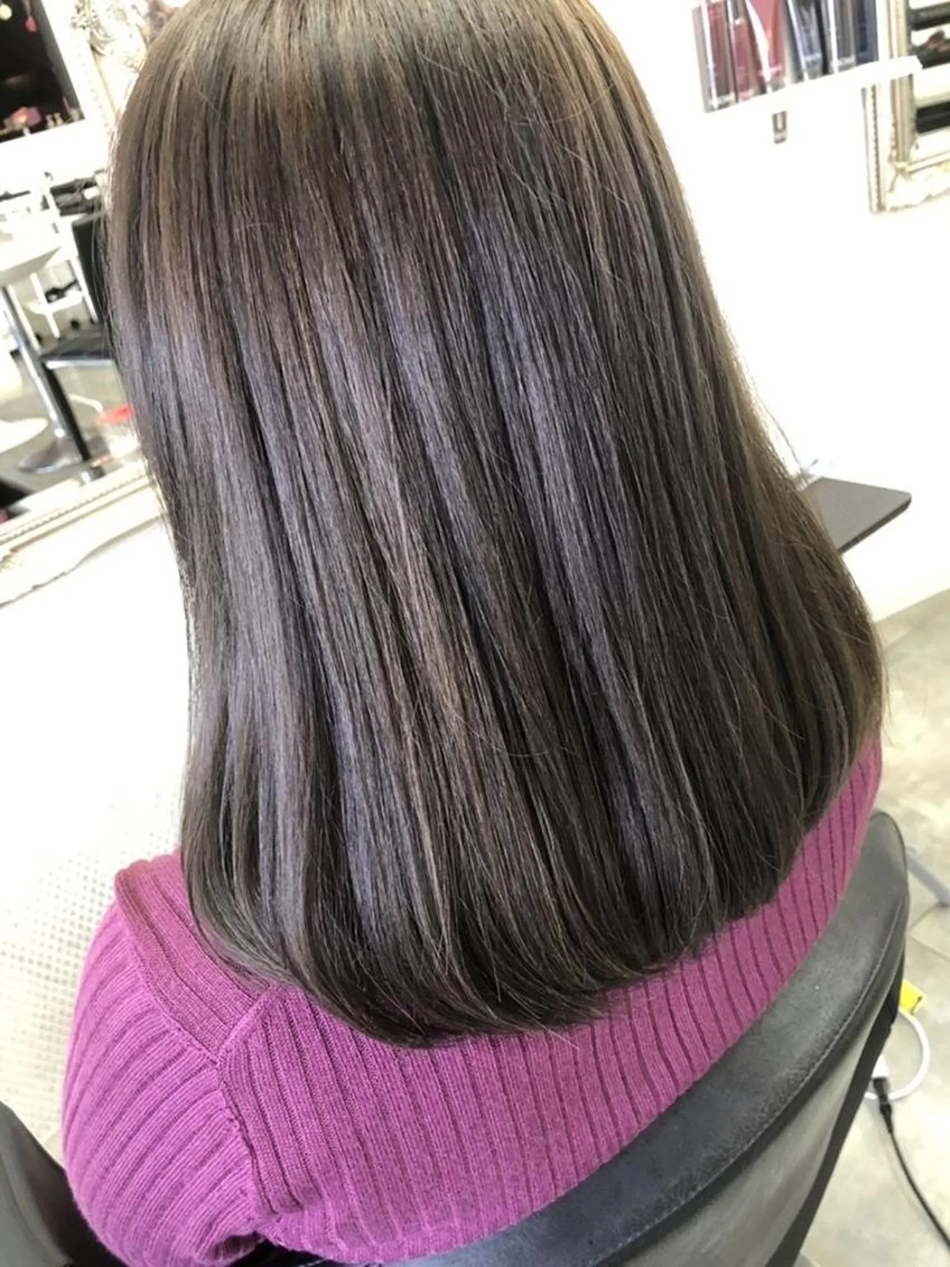 ミディアム beauty: beast 豊見城店のヘアスタイル