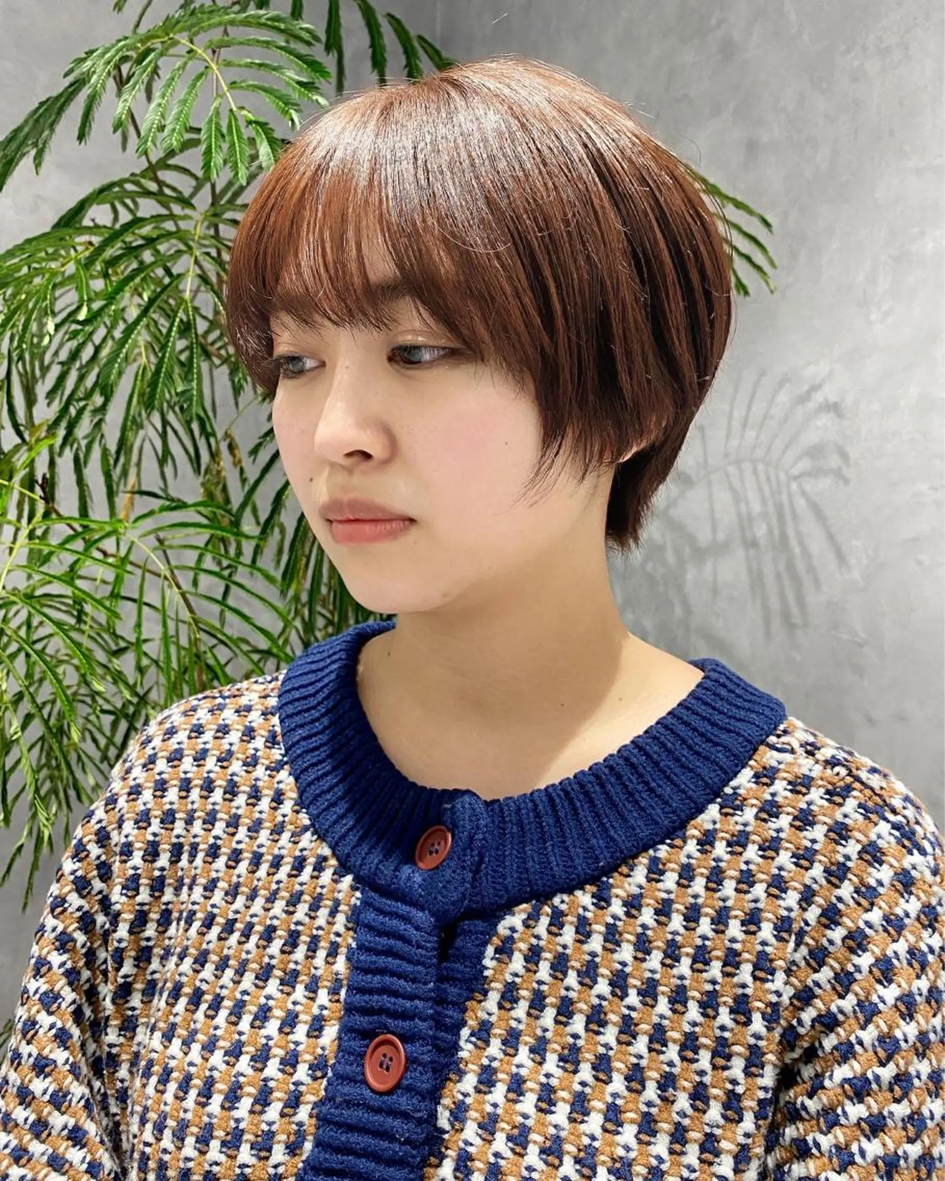 ショート カラー HEDI 美谷添 貫太のヘアスタイル
