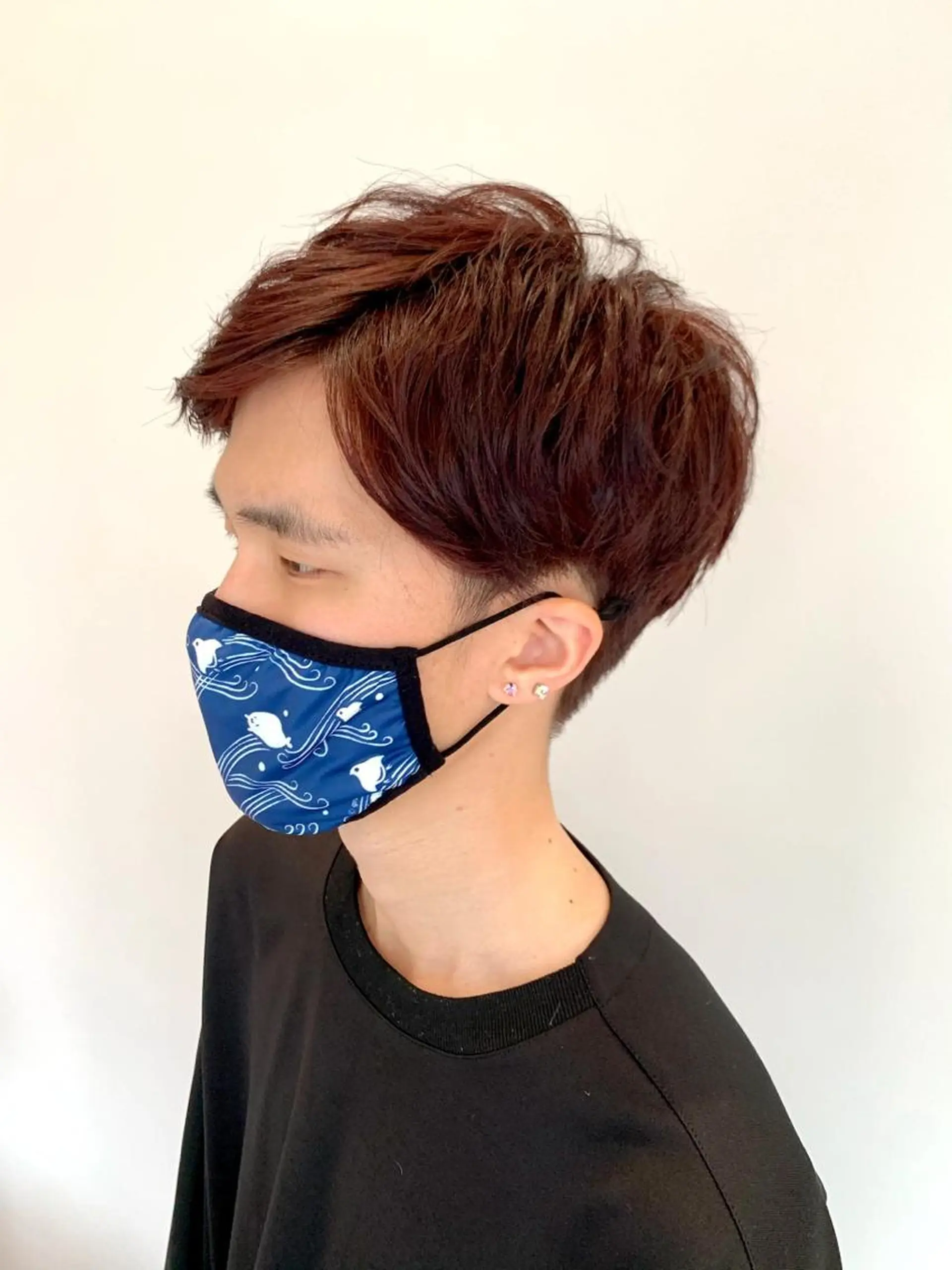 カラー メンズ メンズブリーチ ブリーチ ブラウンカラー ブリーチなしカラー レッドカラー カット ヘアカラー ✨メンズ✨ブリーチ✨ MASAのヘアスタイル