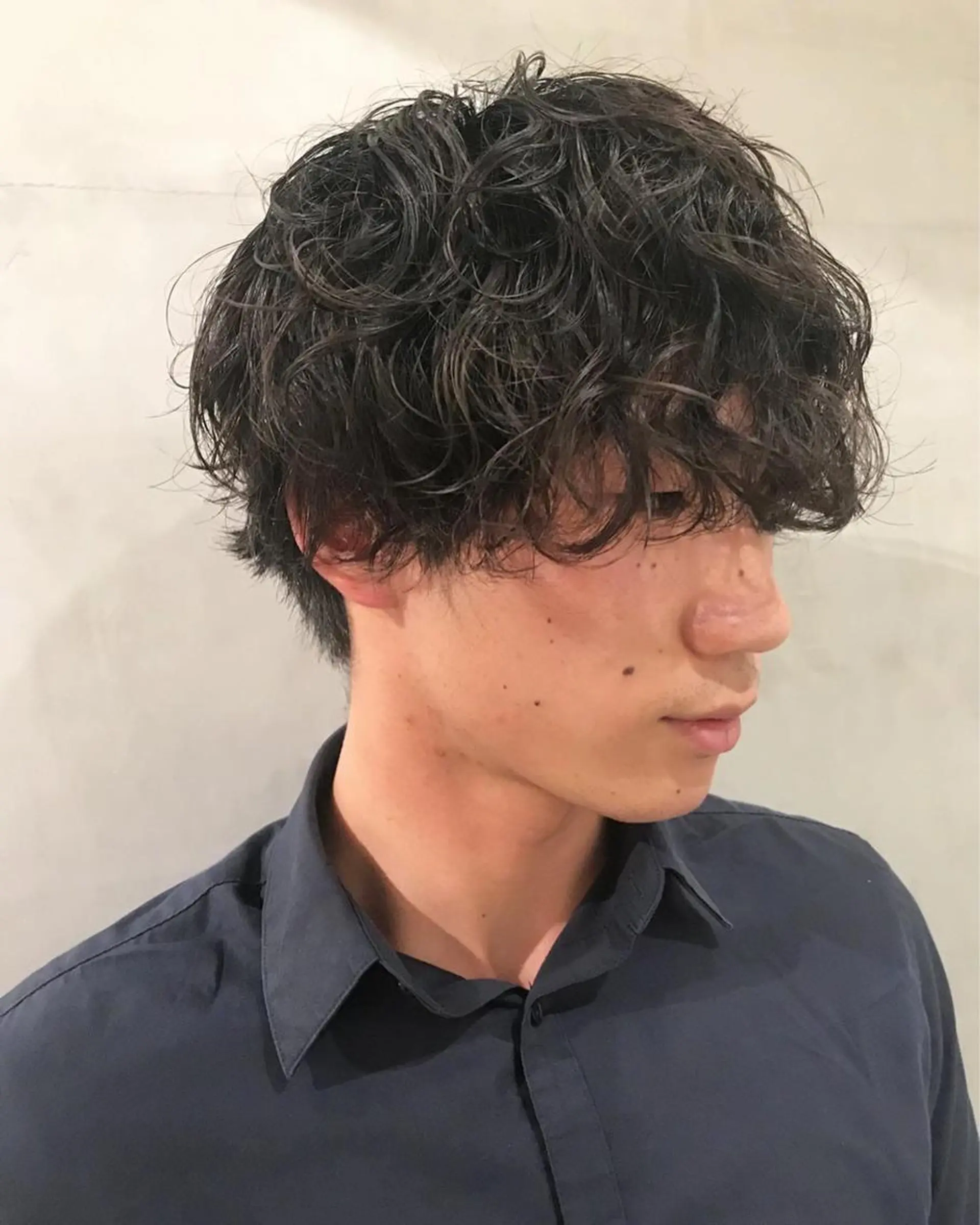 パーマ メンズ 🛑柔らか透明感 カラー🛑大谷のヘアスタイル