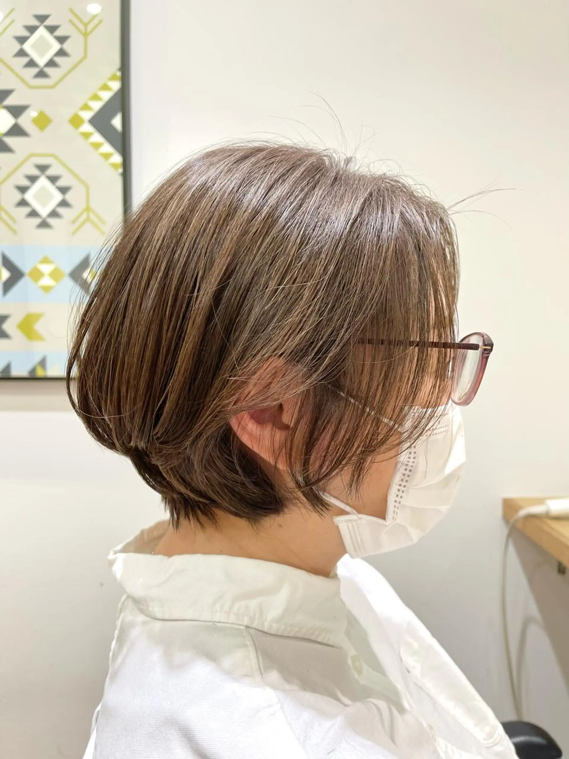 ショート 金 祐大のヘアスタイル