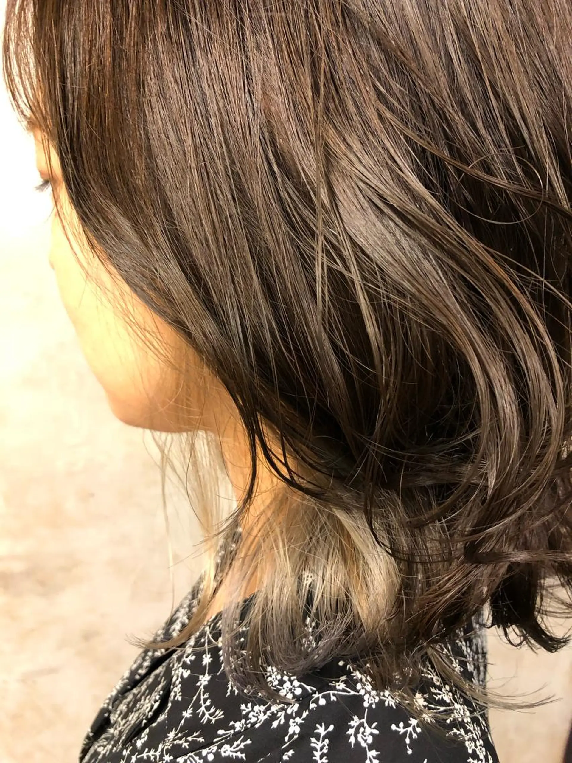 ショート カラー ブリーチ ケアブリーチ イヤリングカラー インナーカラー ∮フェードスタイル∮ 加藤嘉陛のヘアスタイル