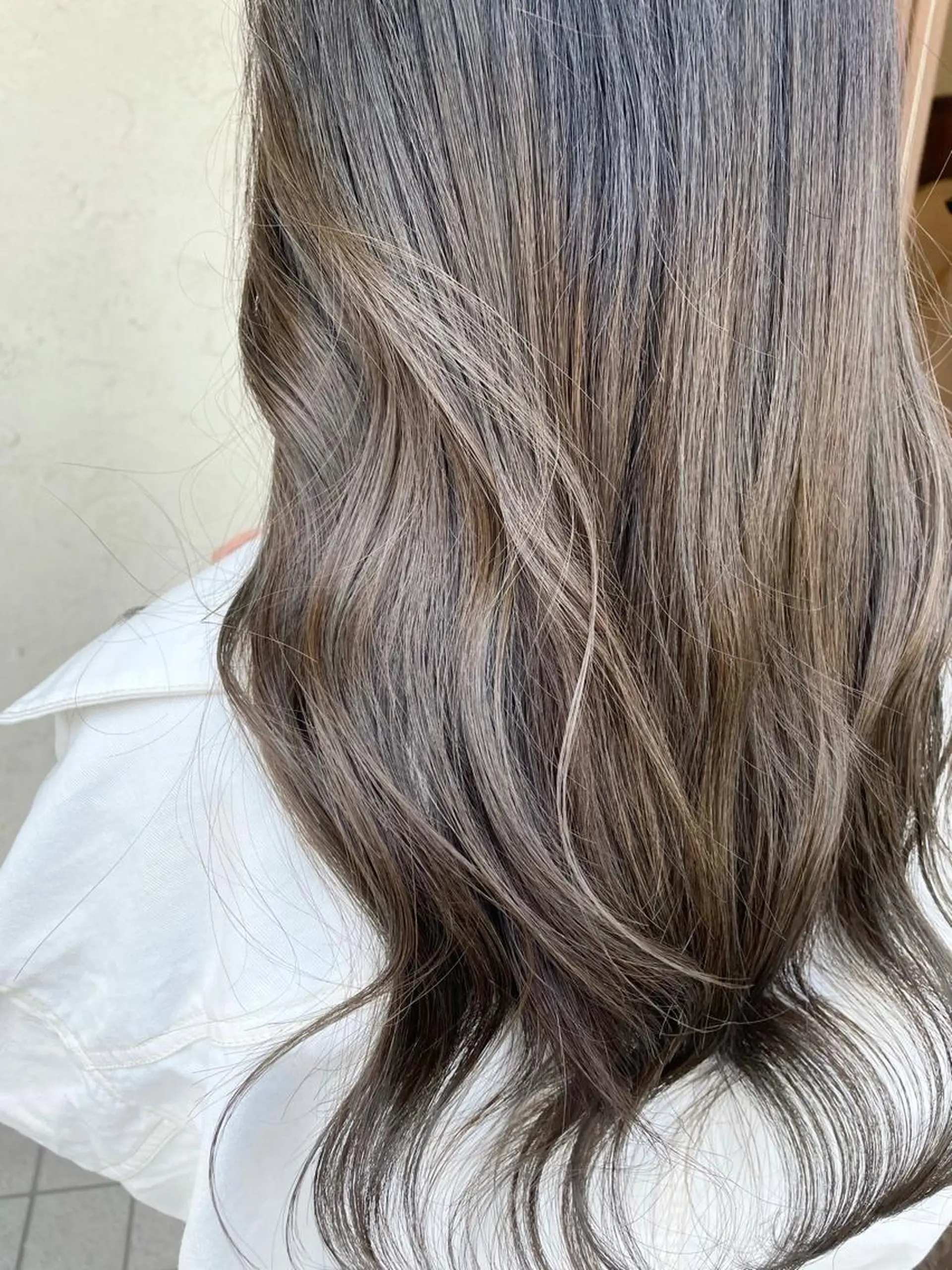 ロング カット エクステ しもかわ かほのヘアスタイル