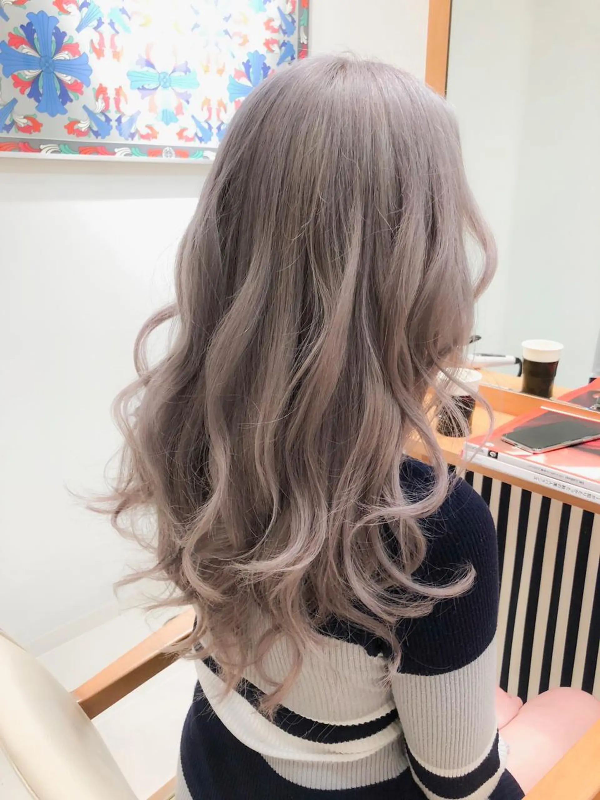 ロング カラー Days 透明感カラーのヘアスタイル