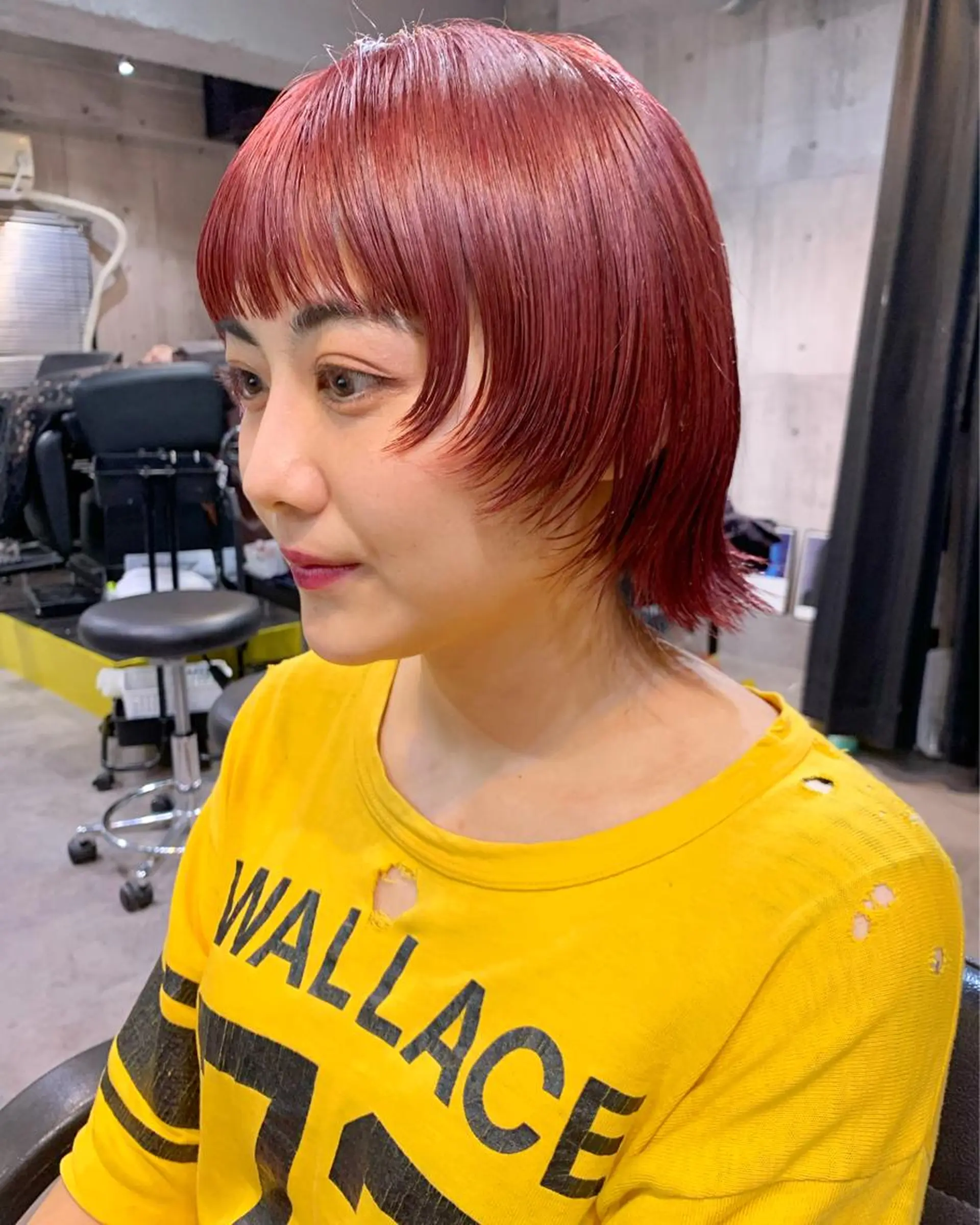 ショート 伸ばしかけ ウルフカット 圧倒的デザイン力 店長🎨RENAのヘアスタイル