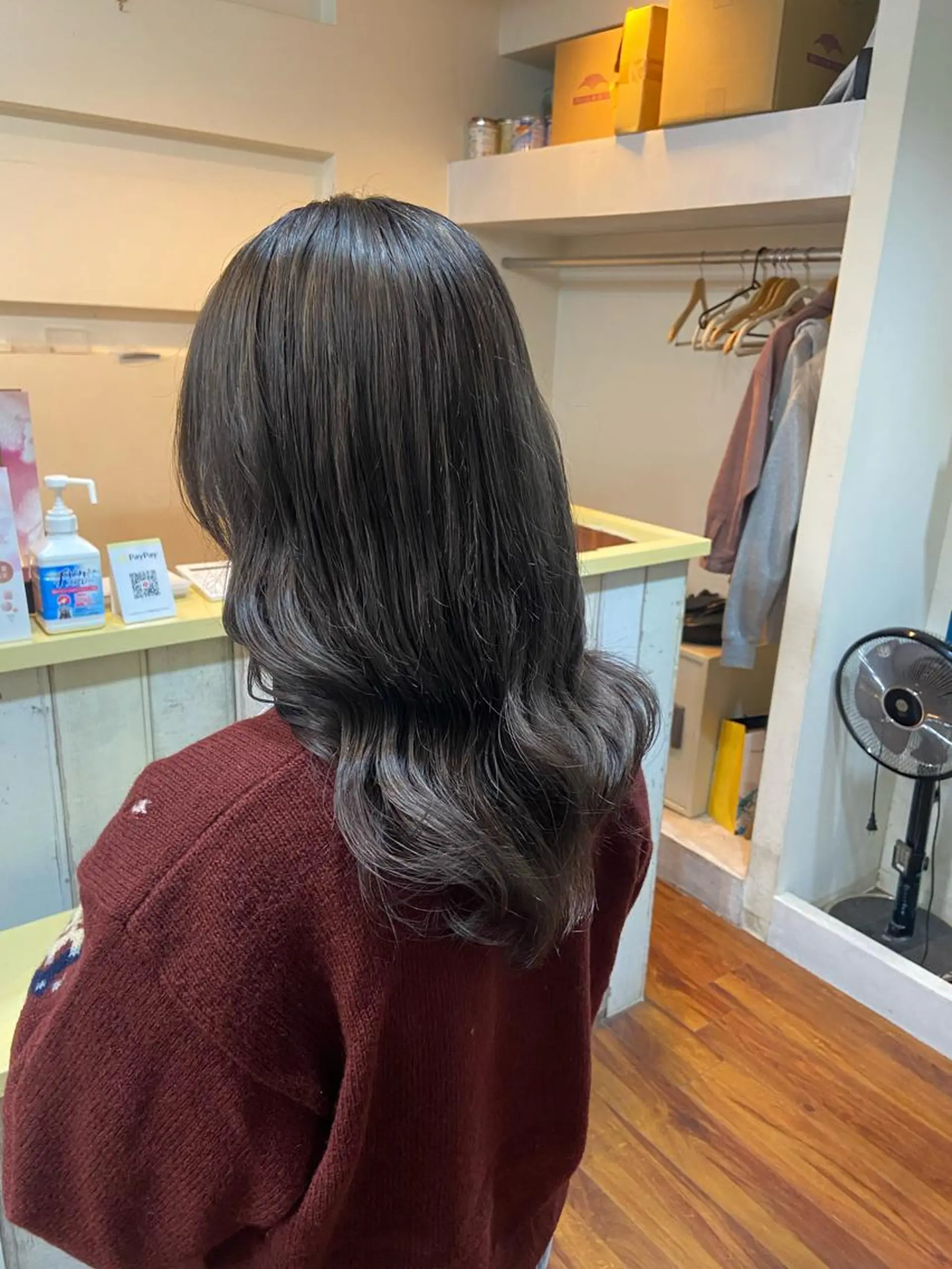 ロング カラー 髪質改善/透明感 カラー/西川奈穂のヘアスタイル