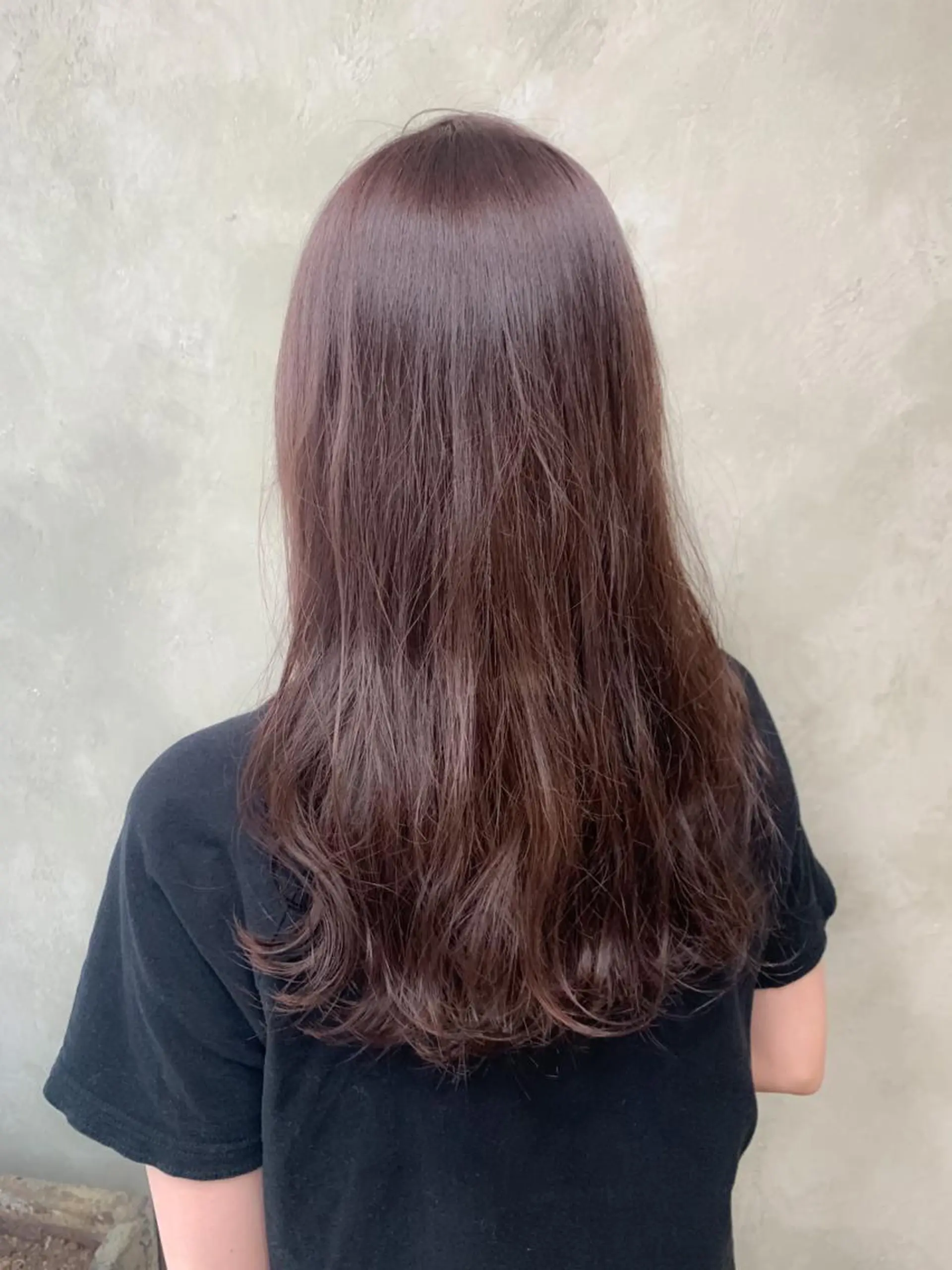 ロング ピンクブラウン 美髪✨髪質改善 &艶カラーmanaeのヘアスタイル