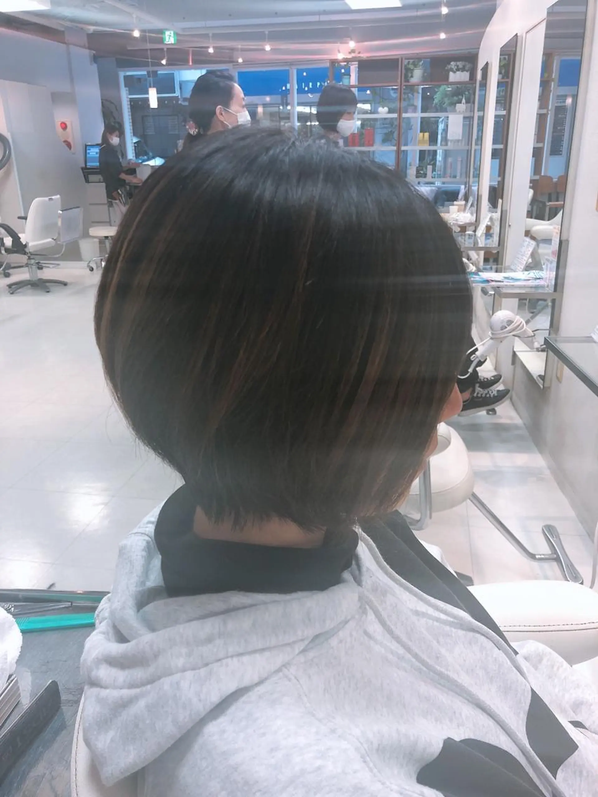 ショート 阿部 美咲のヘアスタイル