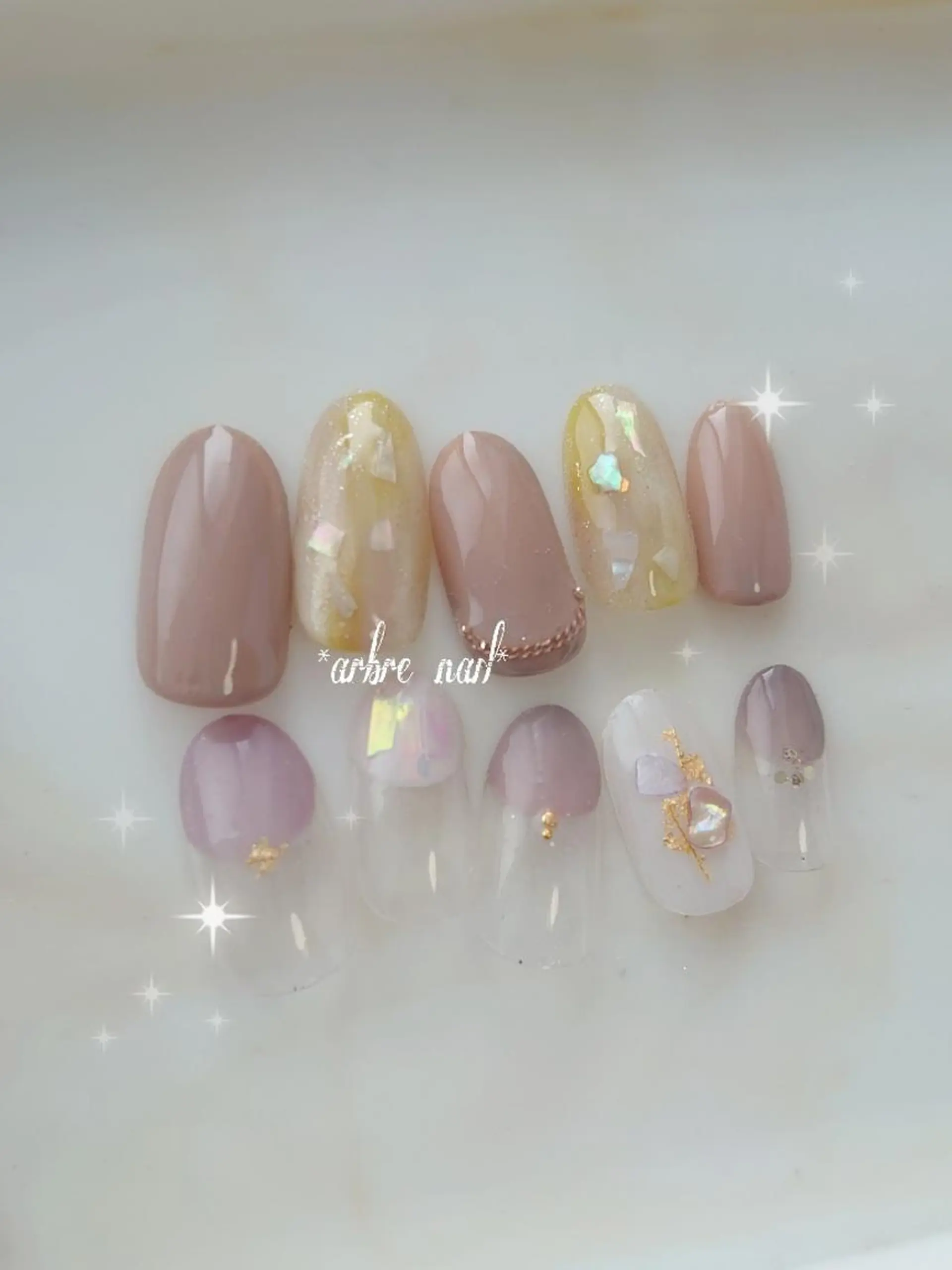 ネイル ✯.。 arbre  nail 。✯.のネイルデザイン