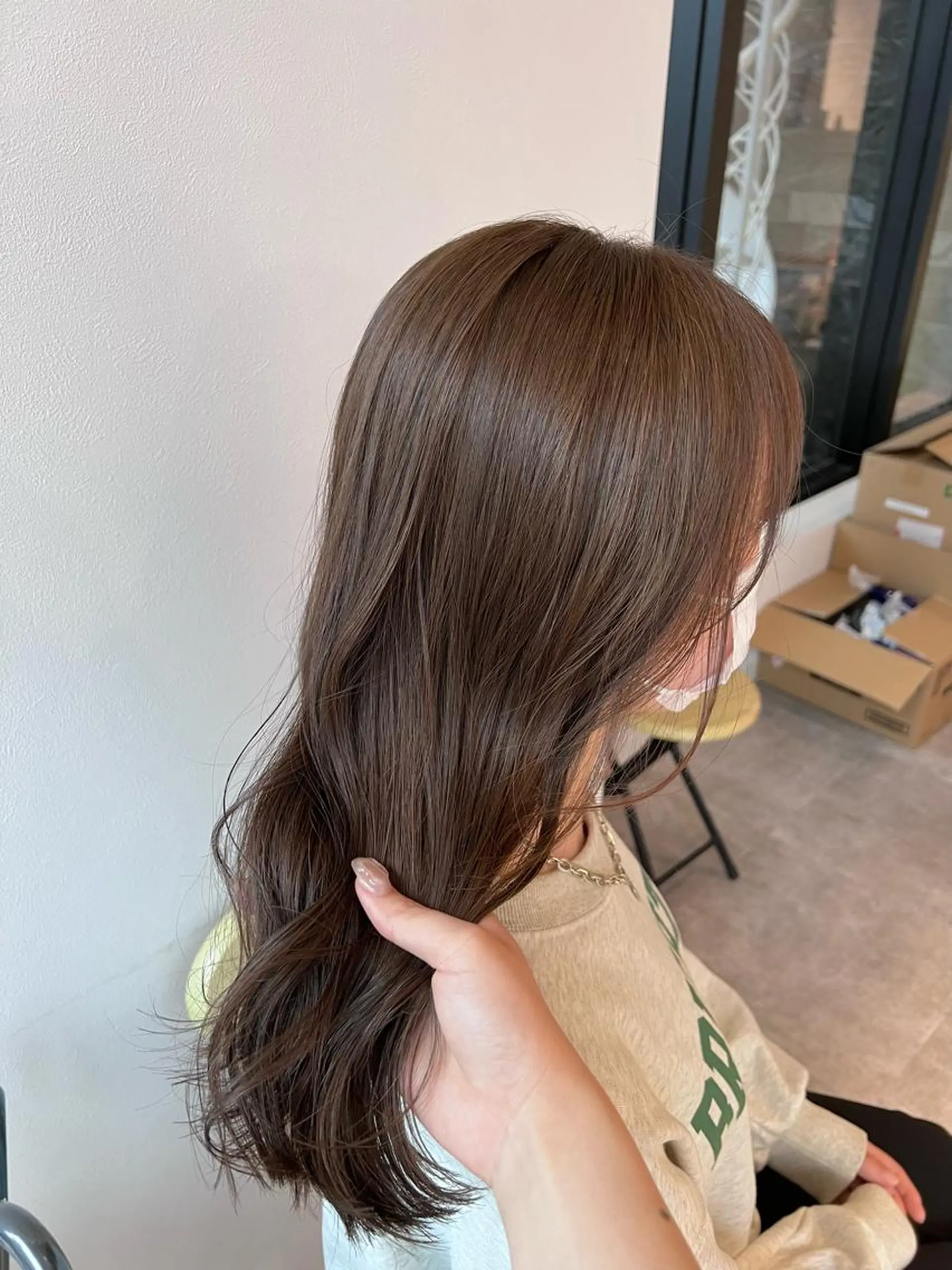 セミロング カット ヘアカラー トリートメント mai 🌷のヘアスタイル