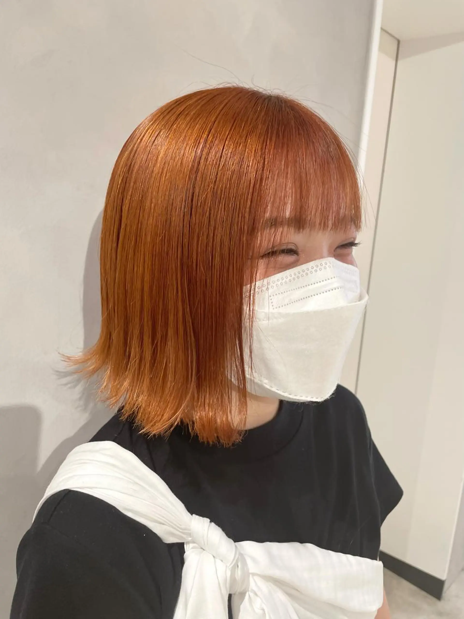 ショート カラー カット ヘアカラー トリートメント ハイトーン×レイヤー ／遠藤将太のヘアスタイル