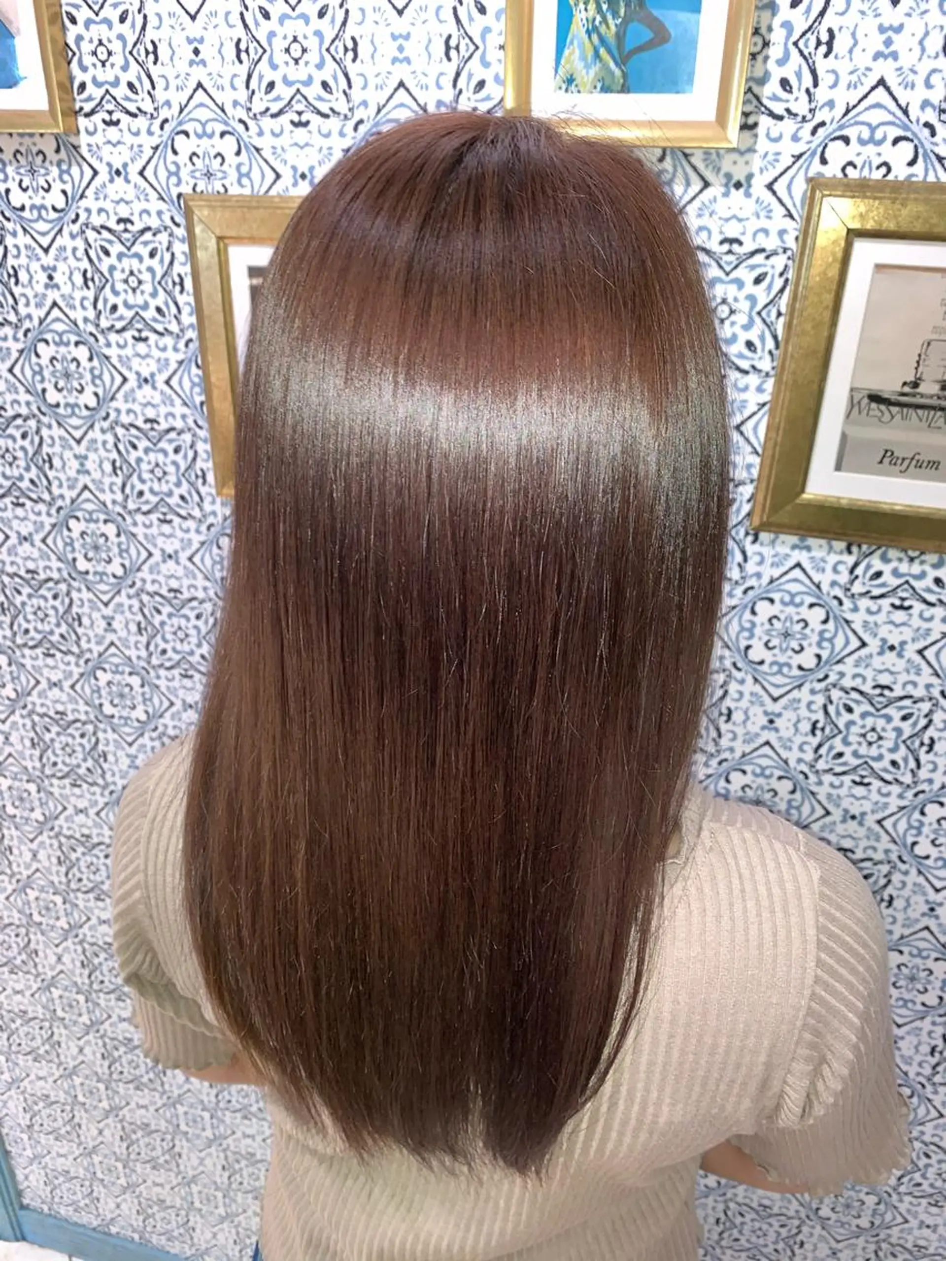 セミロング トリートメント 【代表】 高瀬慎也/縮毛矯正のヘアスタイル