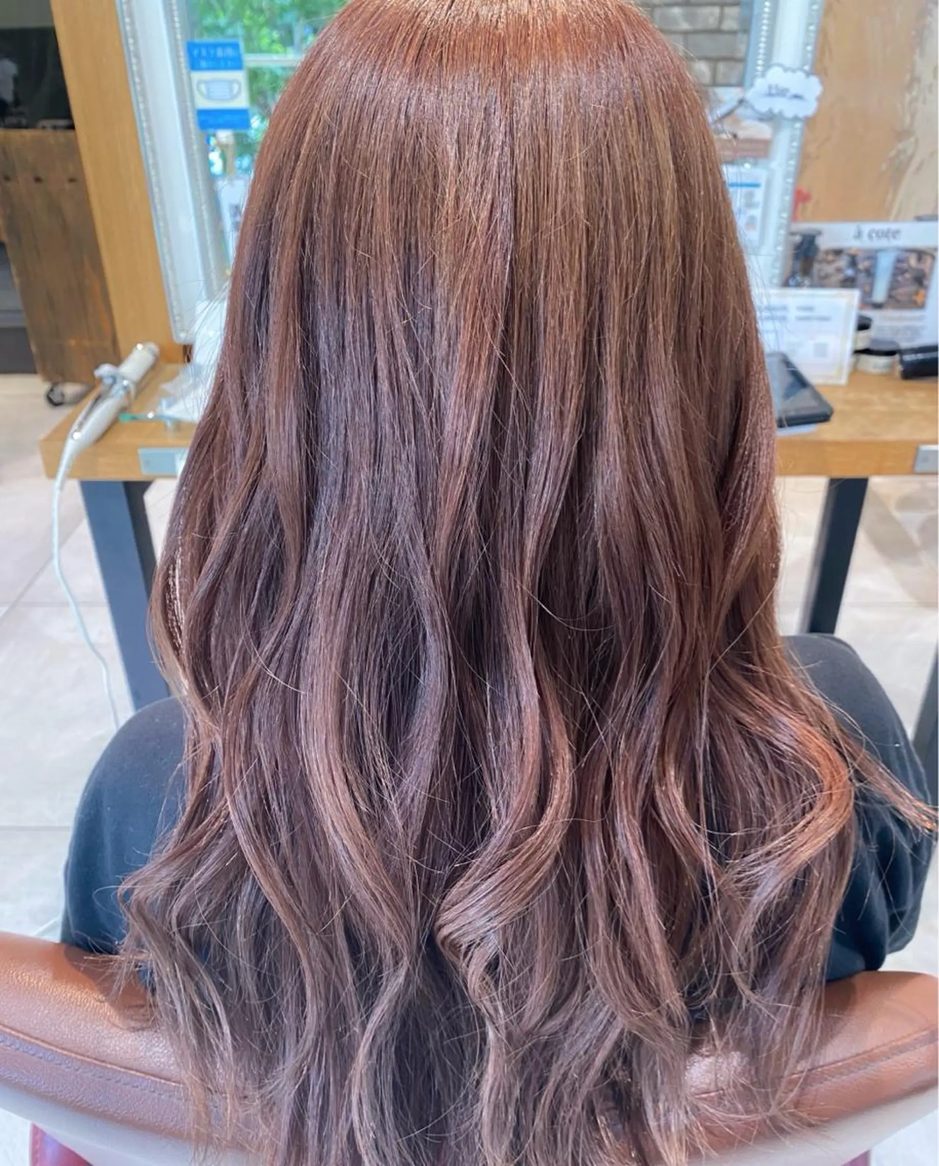 ロング カラー カット ヘアカラー トリートメント 艶感カラー/ SHIN　YUKIのヘアスタイル