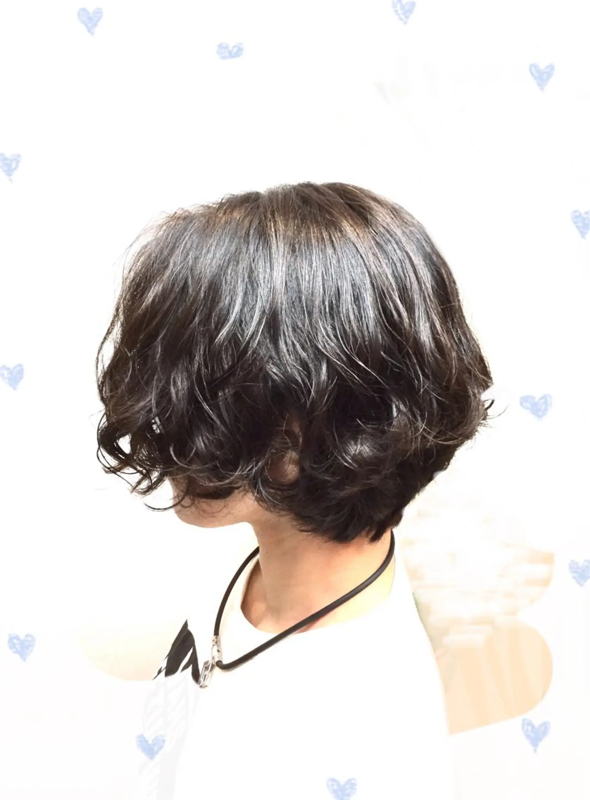 ショート カラー パーマ Annon プライベートサロンのヘアスタイル