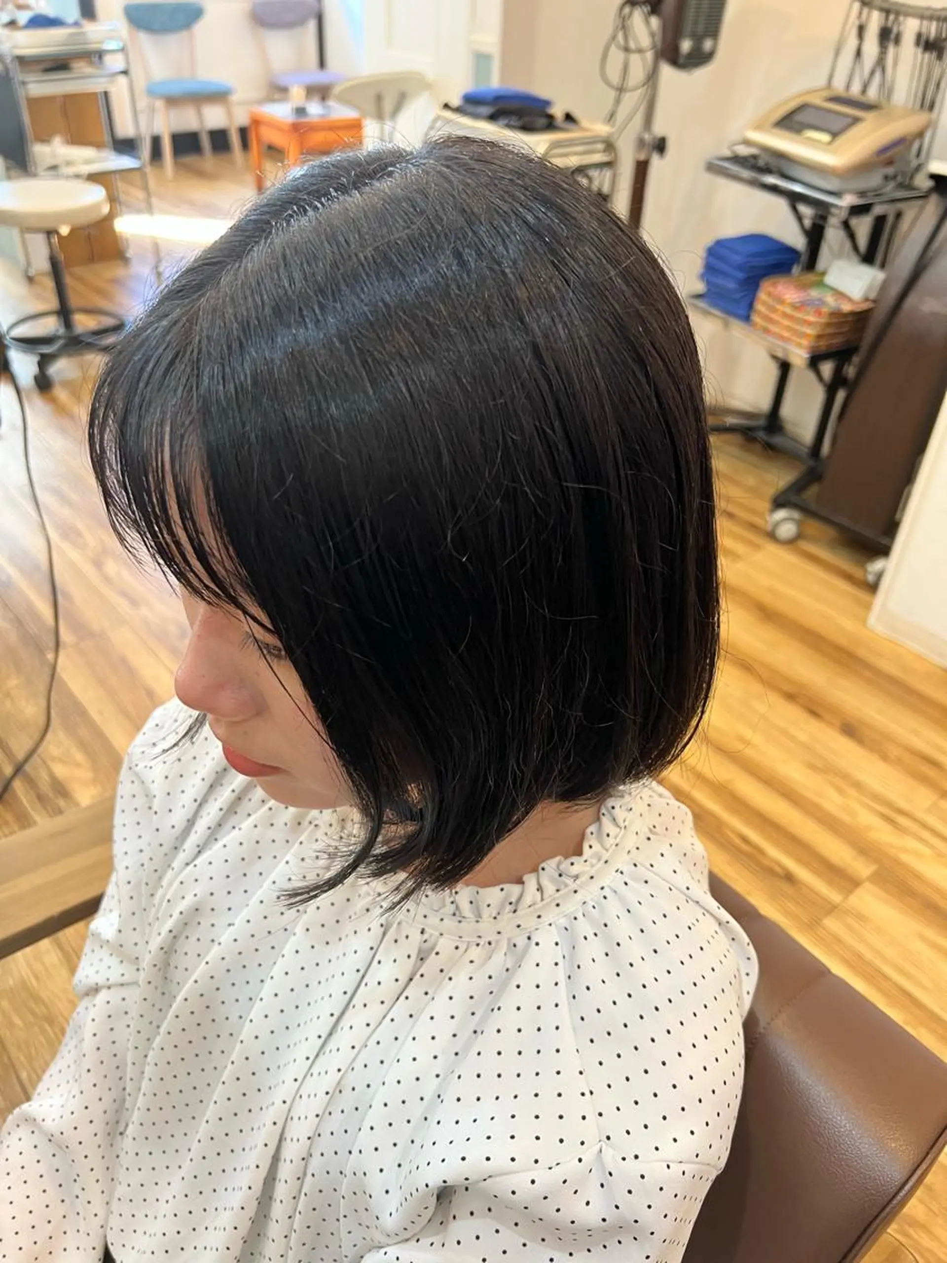 ミディアム 🐰ハイトーンカラー 畠山　渡🐰のヘアスタイル