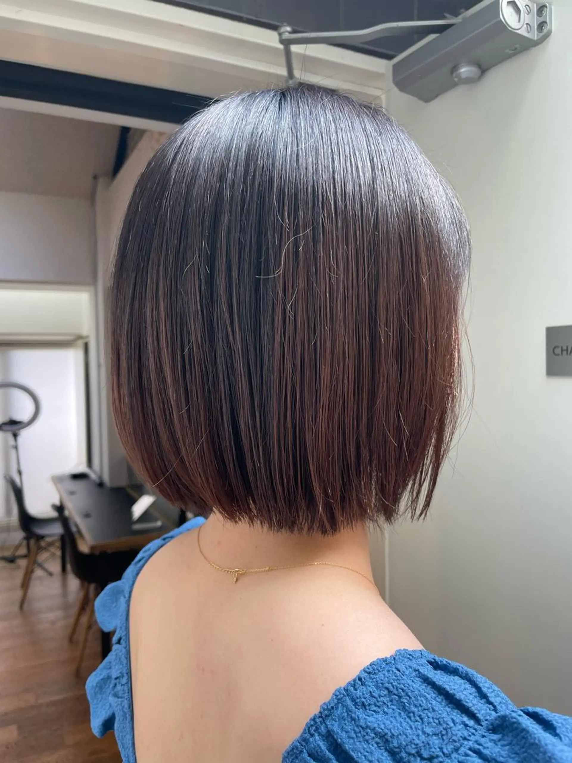 ショート ボブ yu-kaハッシュ カット/韓国レイヤーのヘアスタイル