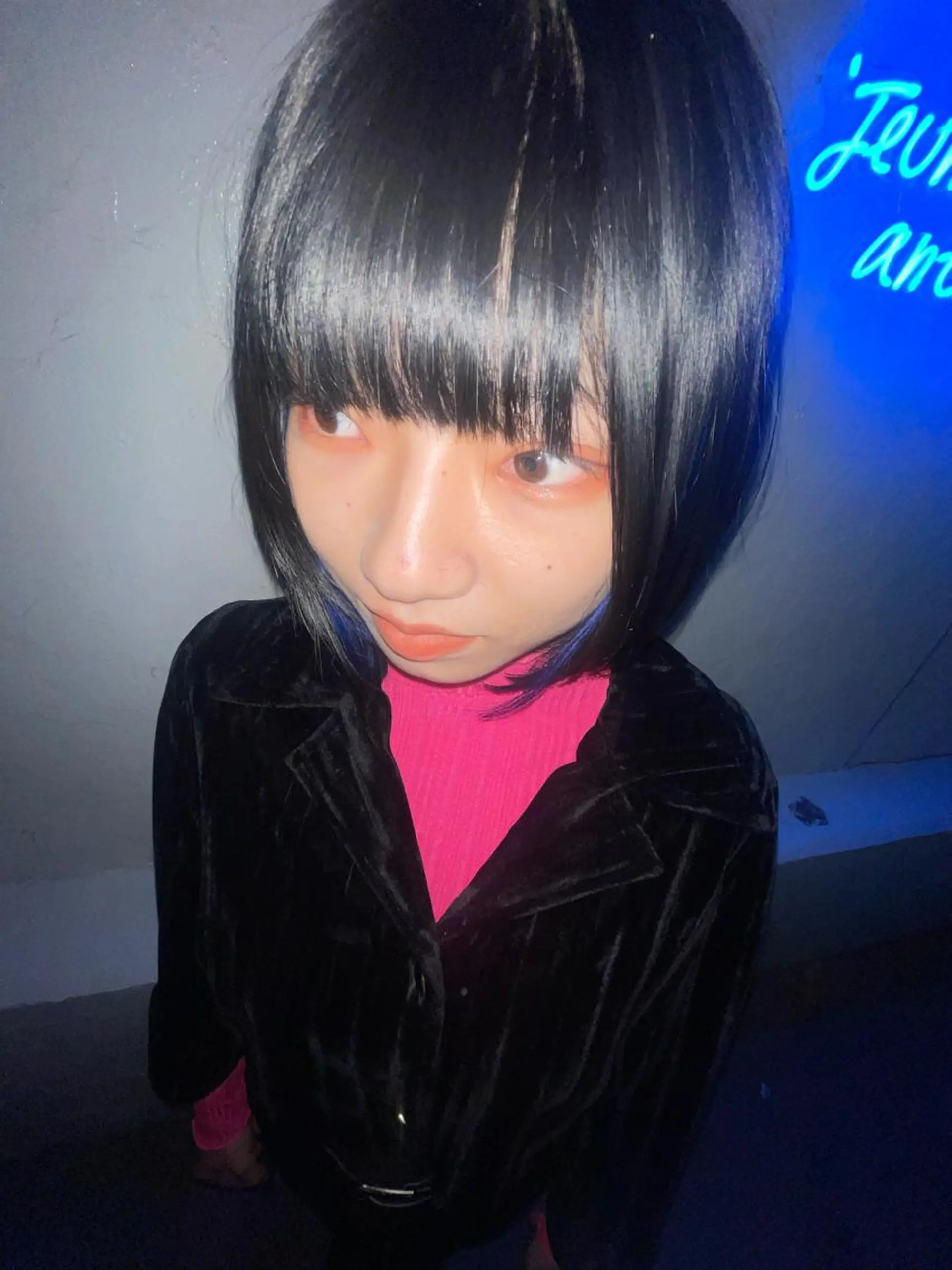 ミディアム ミディアムパーマ ボブ ハイライト 髪質改善 韓国風ヘア カット 縮毛矯正 トリートメント スパイラルパーマ 🌐hina⭐️のヘアスタイル