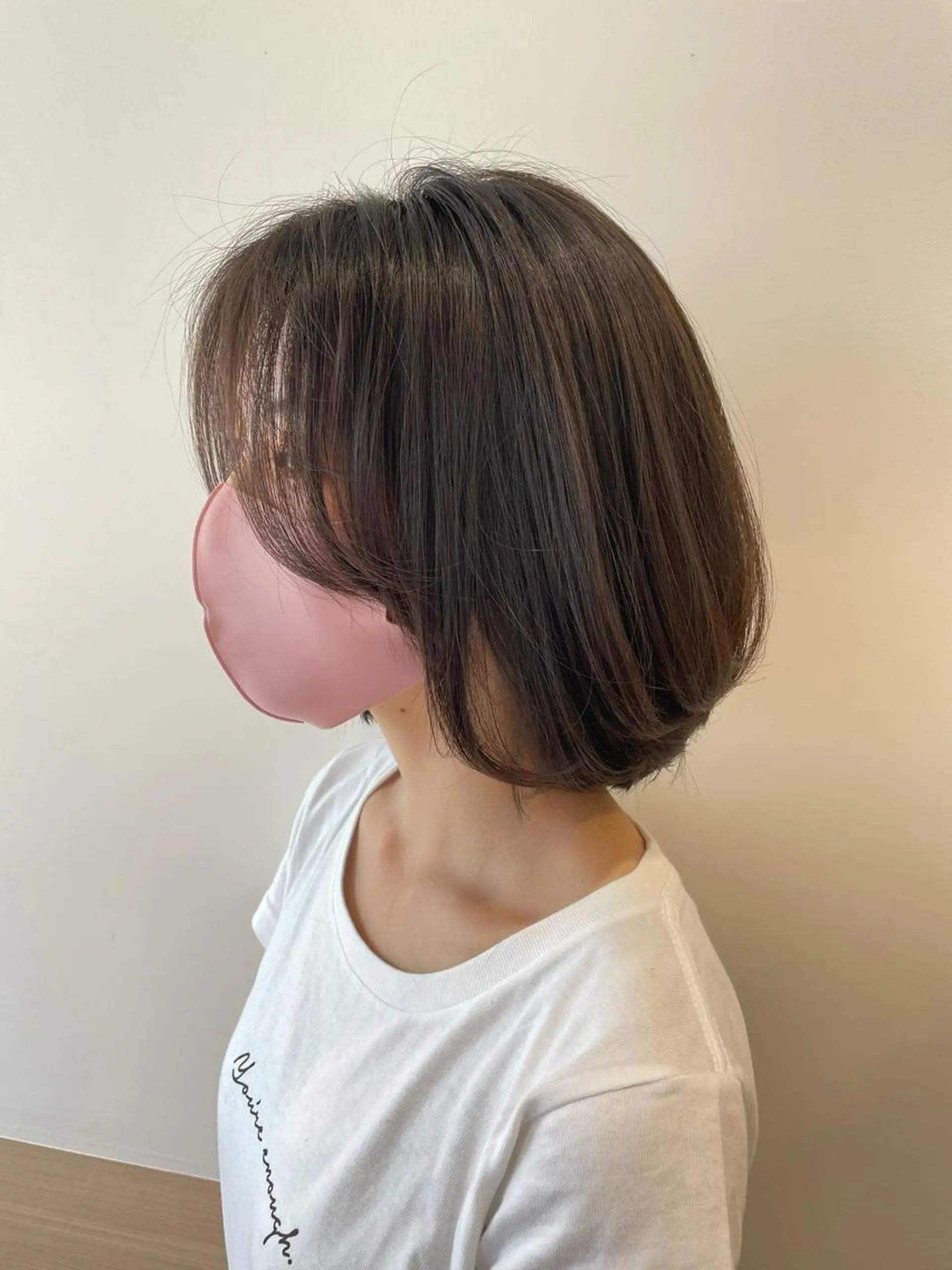 ショート ショートボブ ケアカラー ボブ ショートヘア カット 天野 瑠真のヘアスタイル