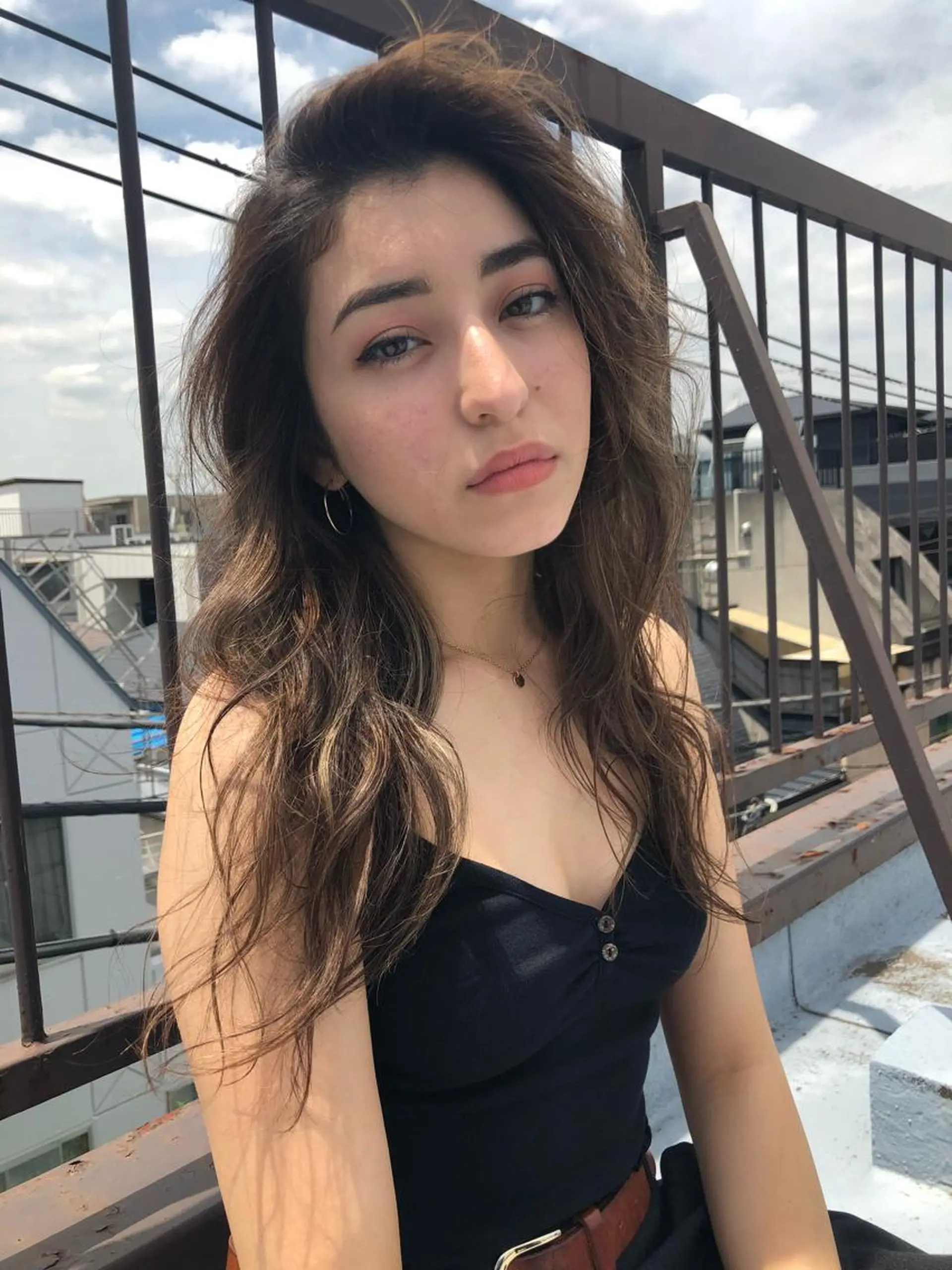 ロング 韓国／ハッシュカット ／透明感カラー／金野のヘアスタイル