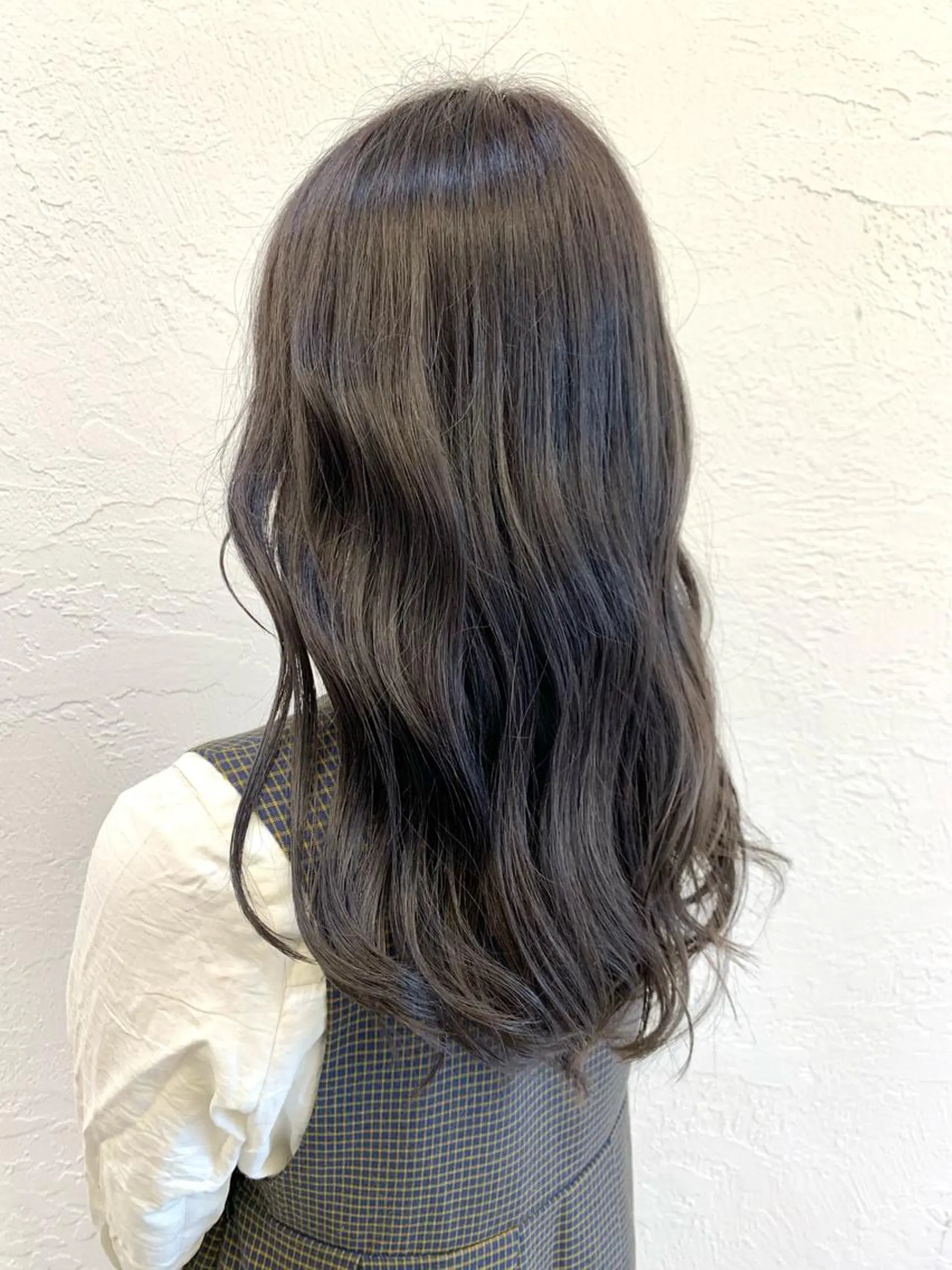 セミロング カラー ヘアアレンジ 髪質改善/縮毛矯正 鈴木裕介のヘアスタイル