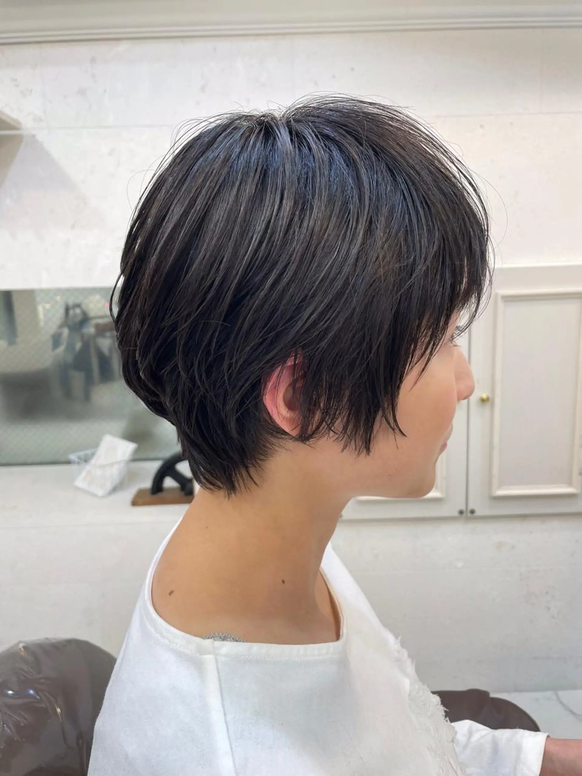 ショート ショートヘア カット 斉藤 貴也のヘアスタイル