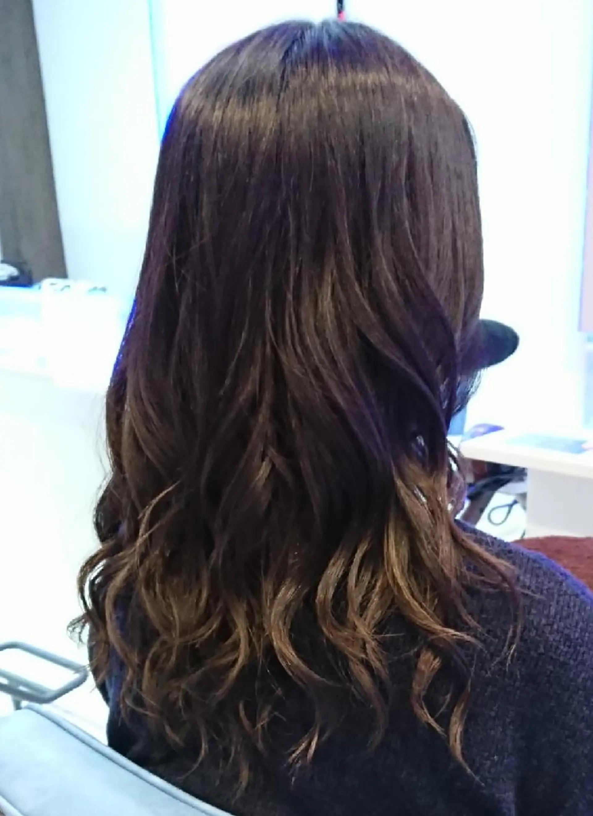 ロング カラー ヘアアレンジ 小林 伸行のヘアスタイル