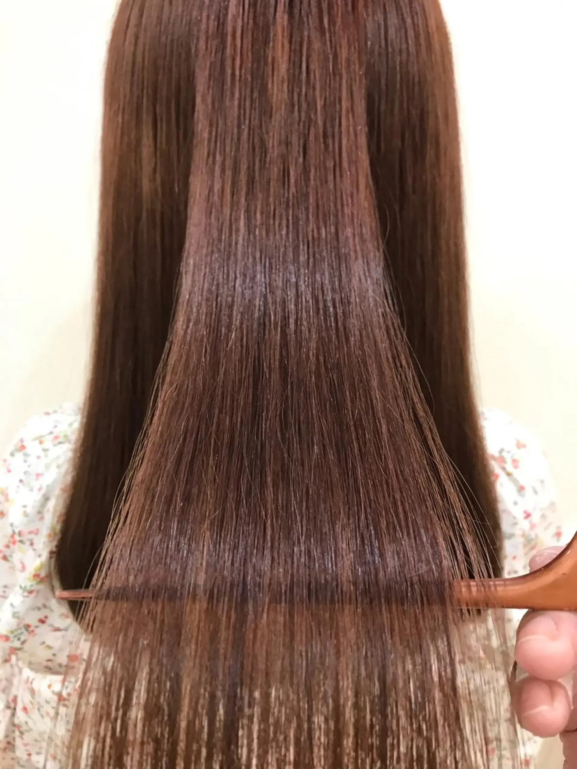 ロング カラー ダブルカラー トリートメント yukari 艶髪ヘアのヘアスタイル