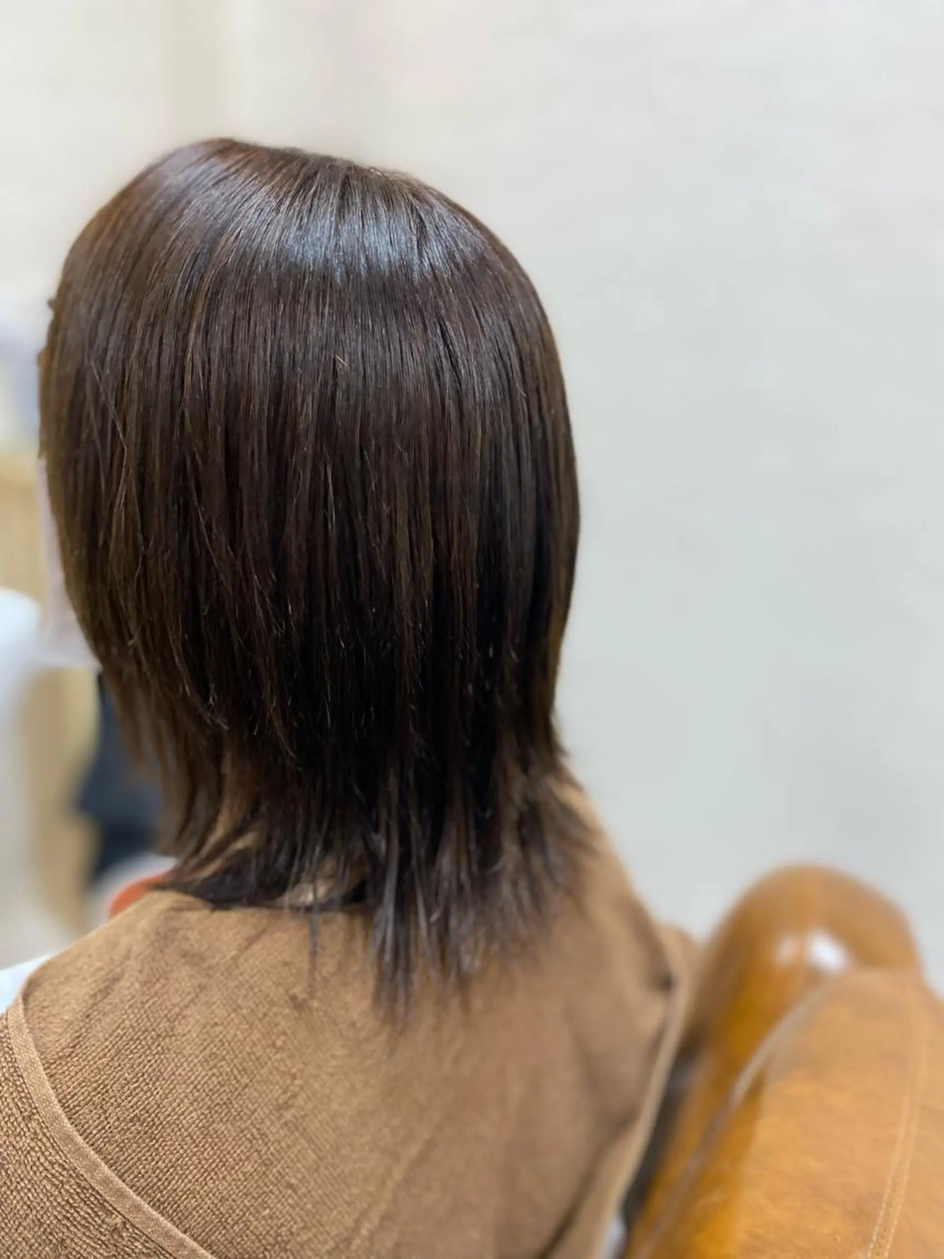 ミディアム カラー カット ヘアカラー 縮毛矯正 トリートメント 後藤 征信のヘアスタイル