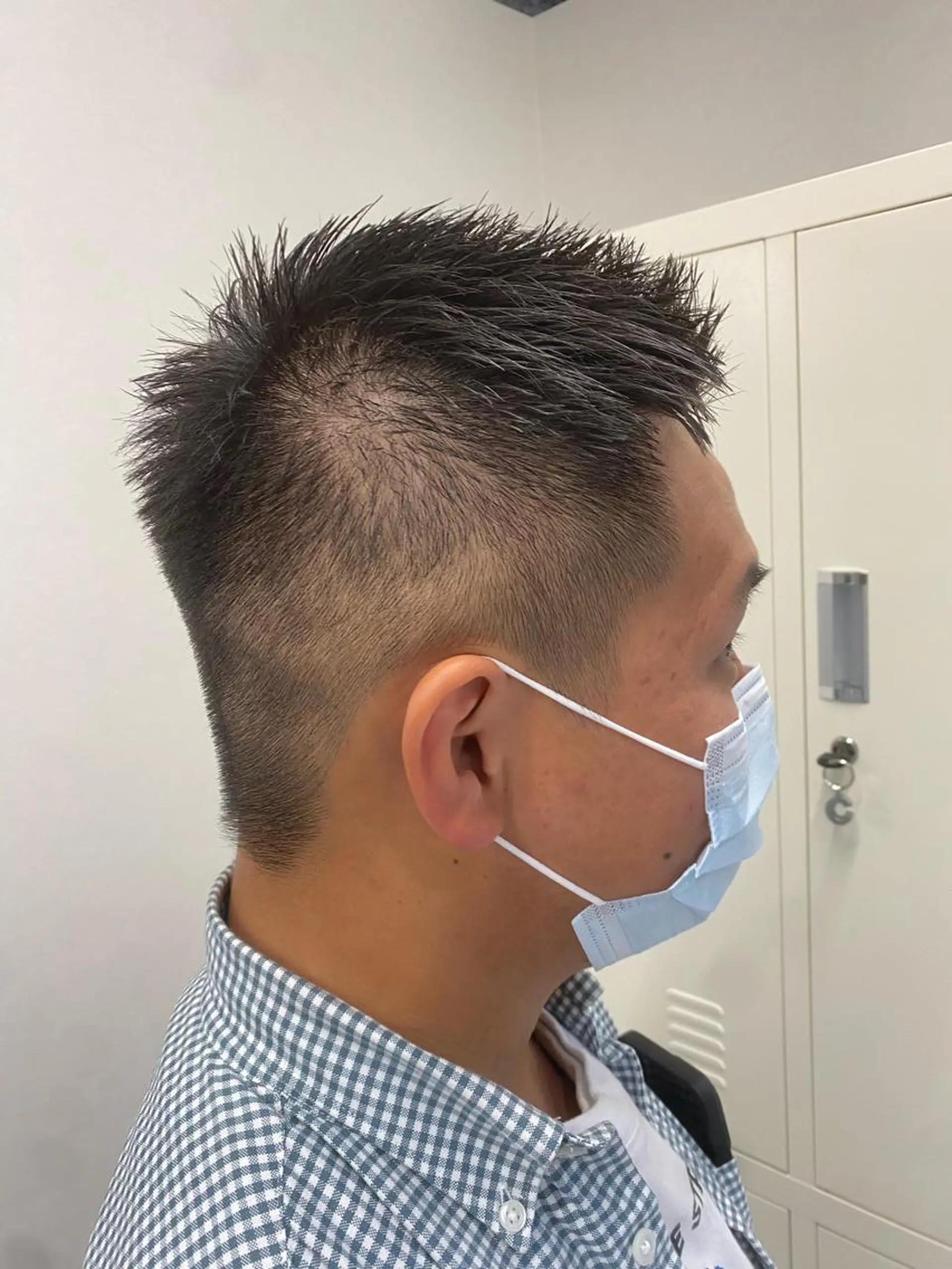 メンズ メンズショート カット 韓国風cut/ 縮毛矯正/正岡幹康のヘアスタイル