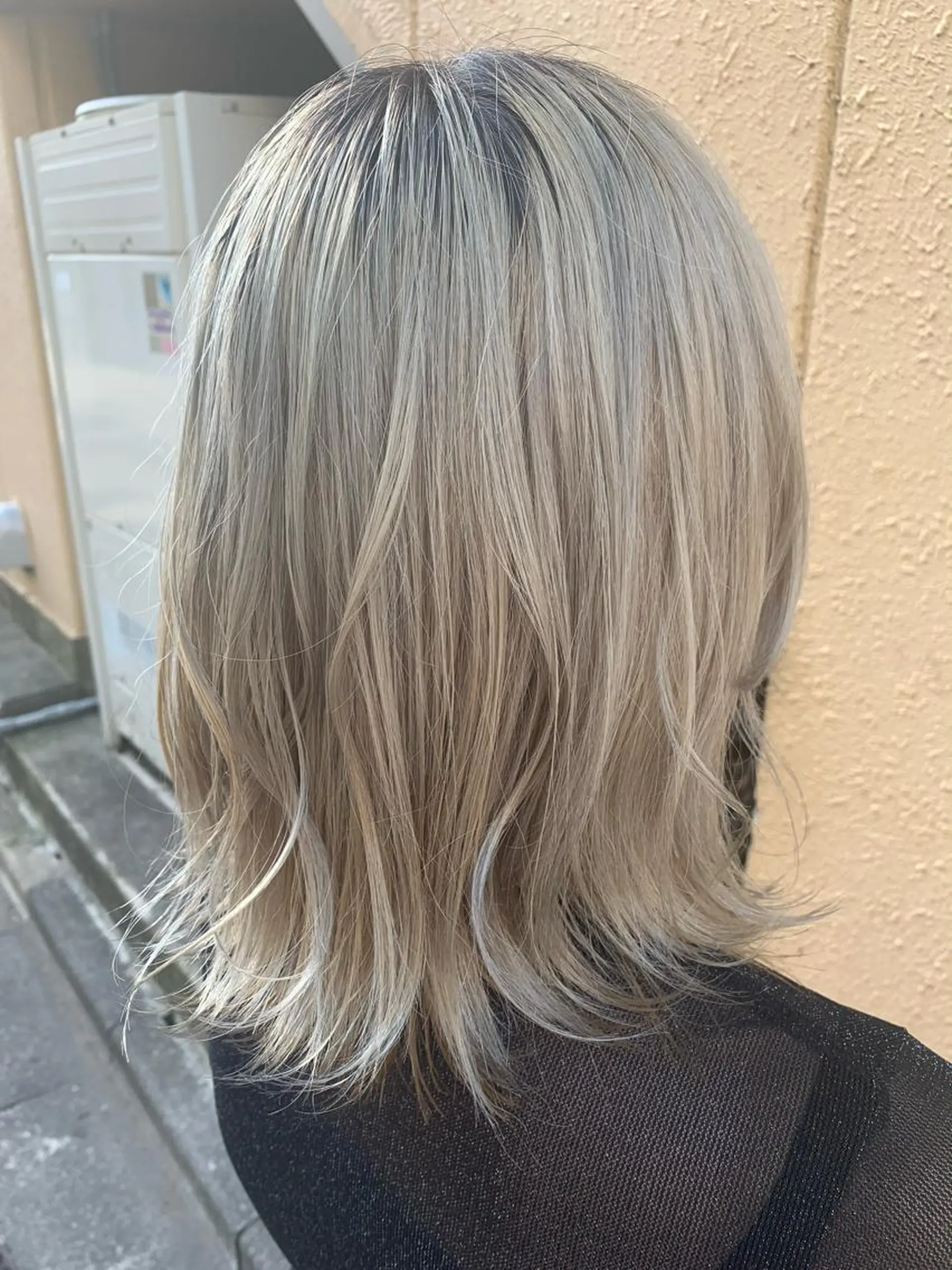 ミディアム カラー 🥀縮毛矯正🥀 川﨑和希のヘアスタイル