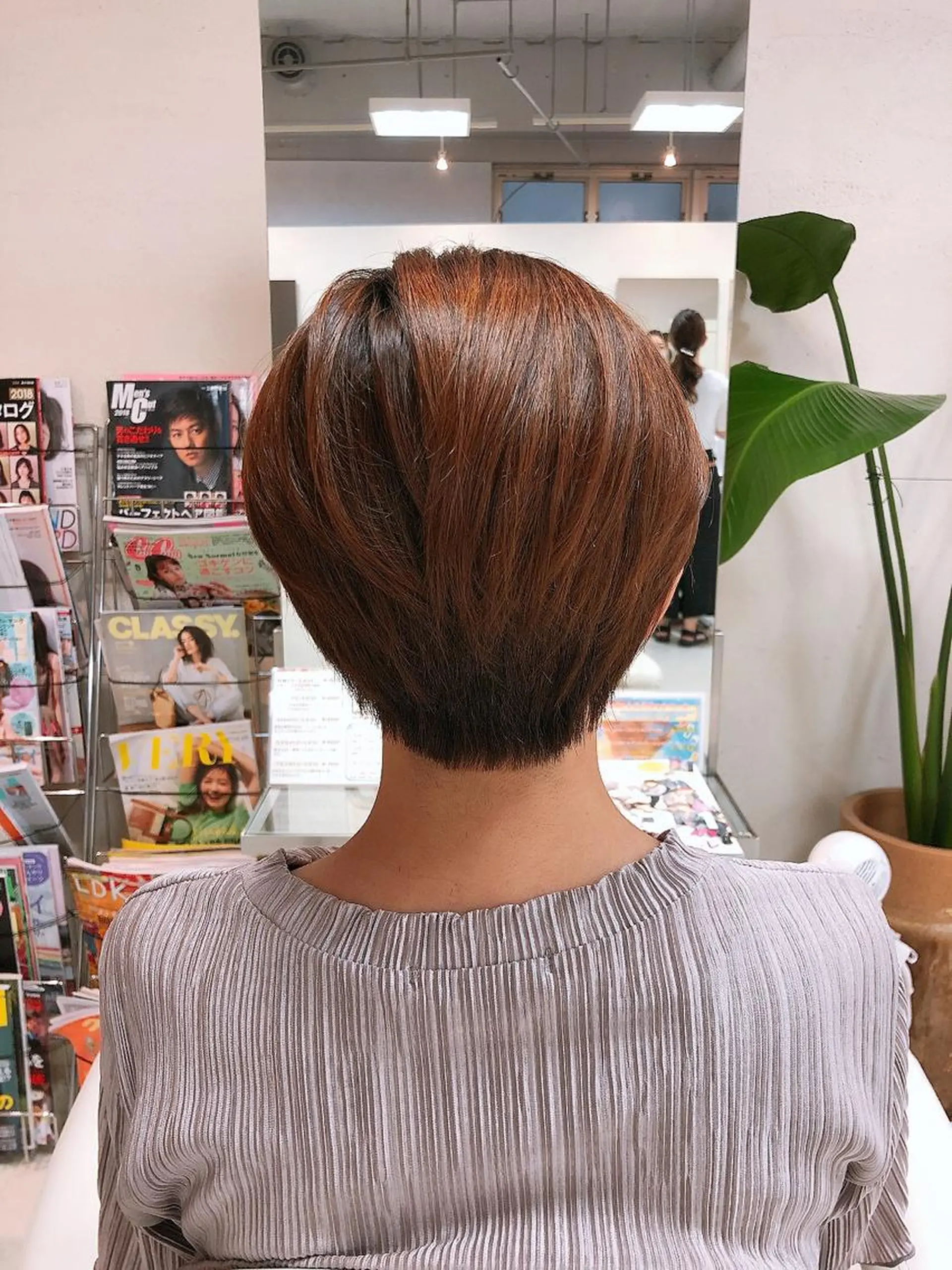 ショート 阿部 美咲のヘアスタイル