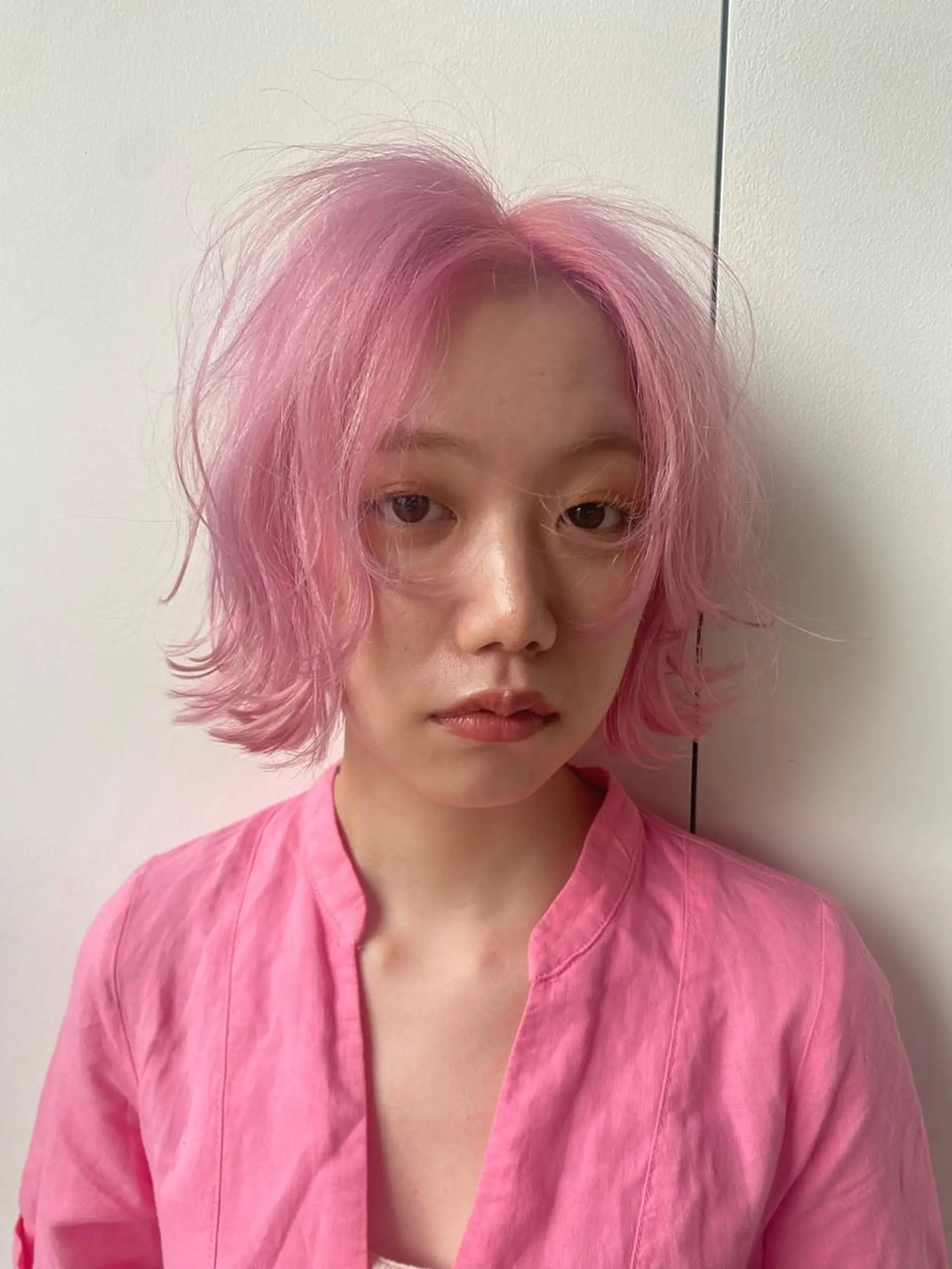 ミディアム ショートヘアとカラー の専門家/もりしーのヘアスタイル