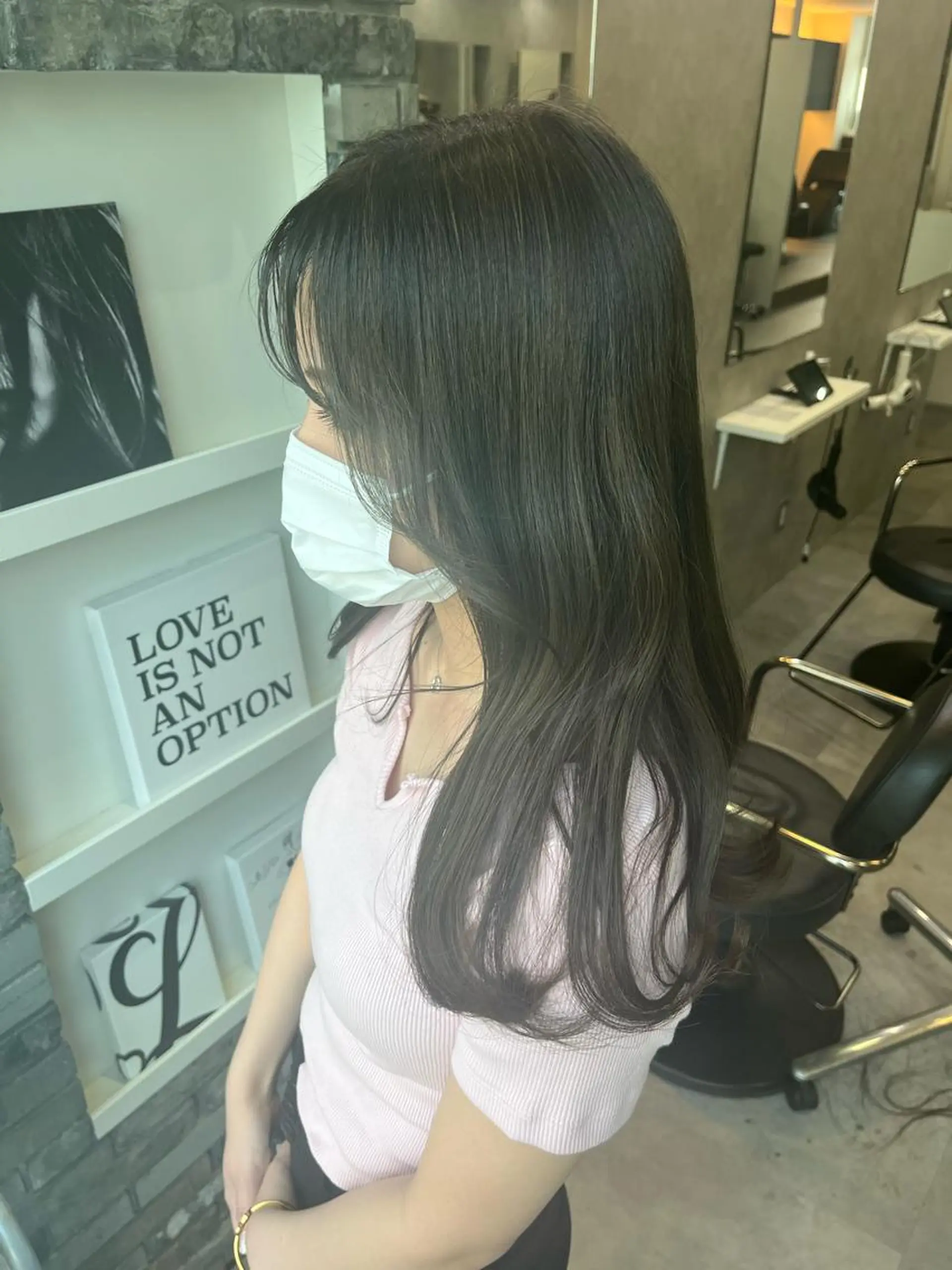 ロング カラー ロエ平尾山荘所属・平尾/高宮/艶カラー /ハイライト/綜一郎のヘアスタイル