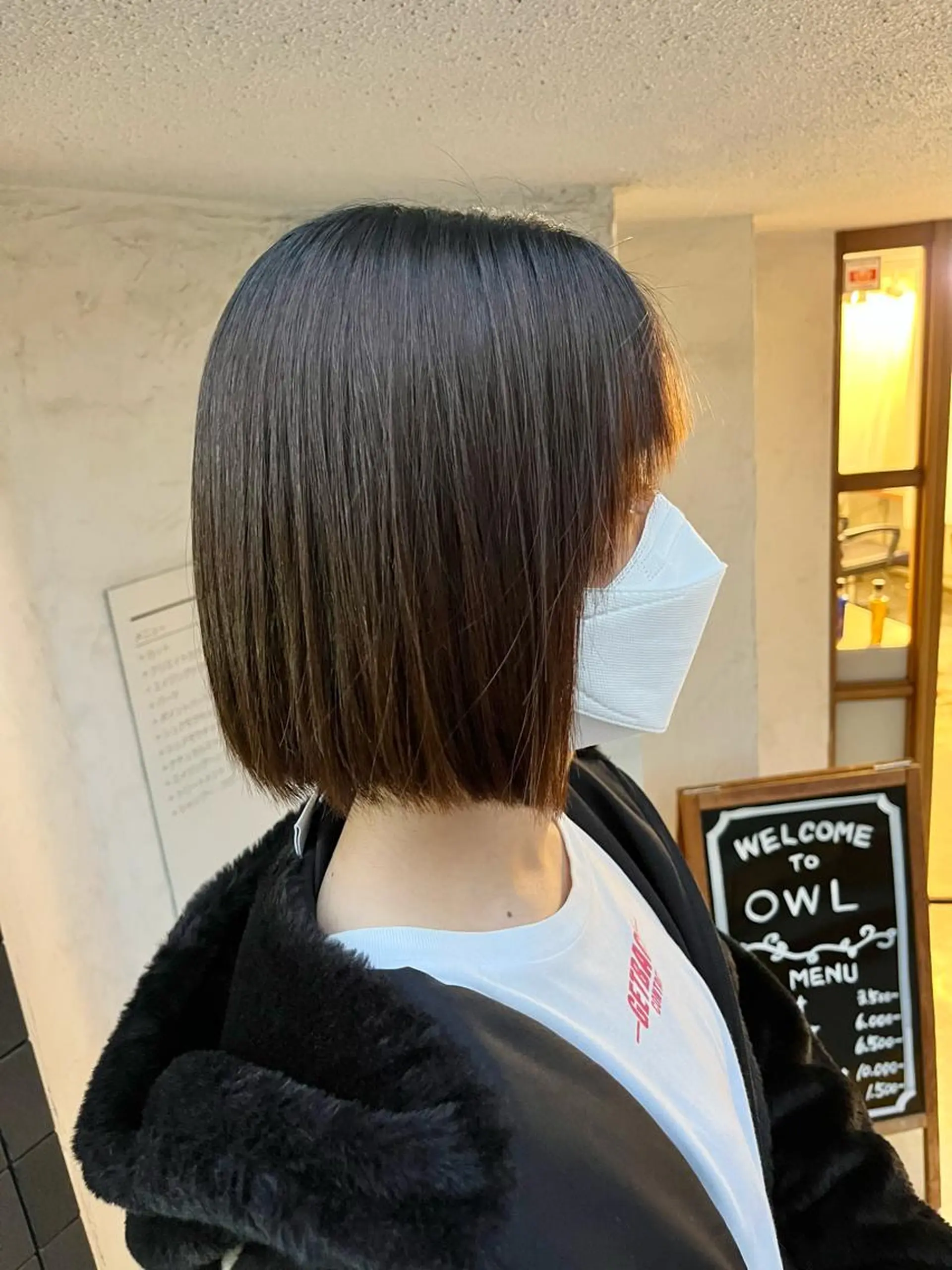 ショート 透明感カラー/ ブリーチ無し/RYOのヘアスタイル